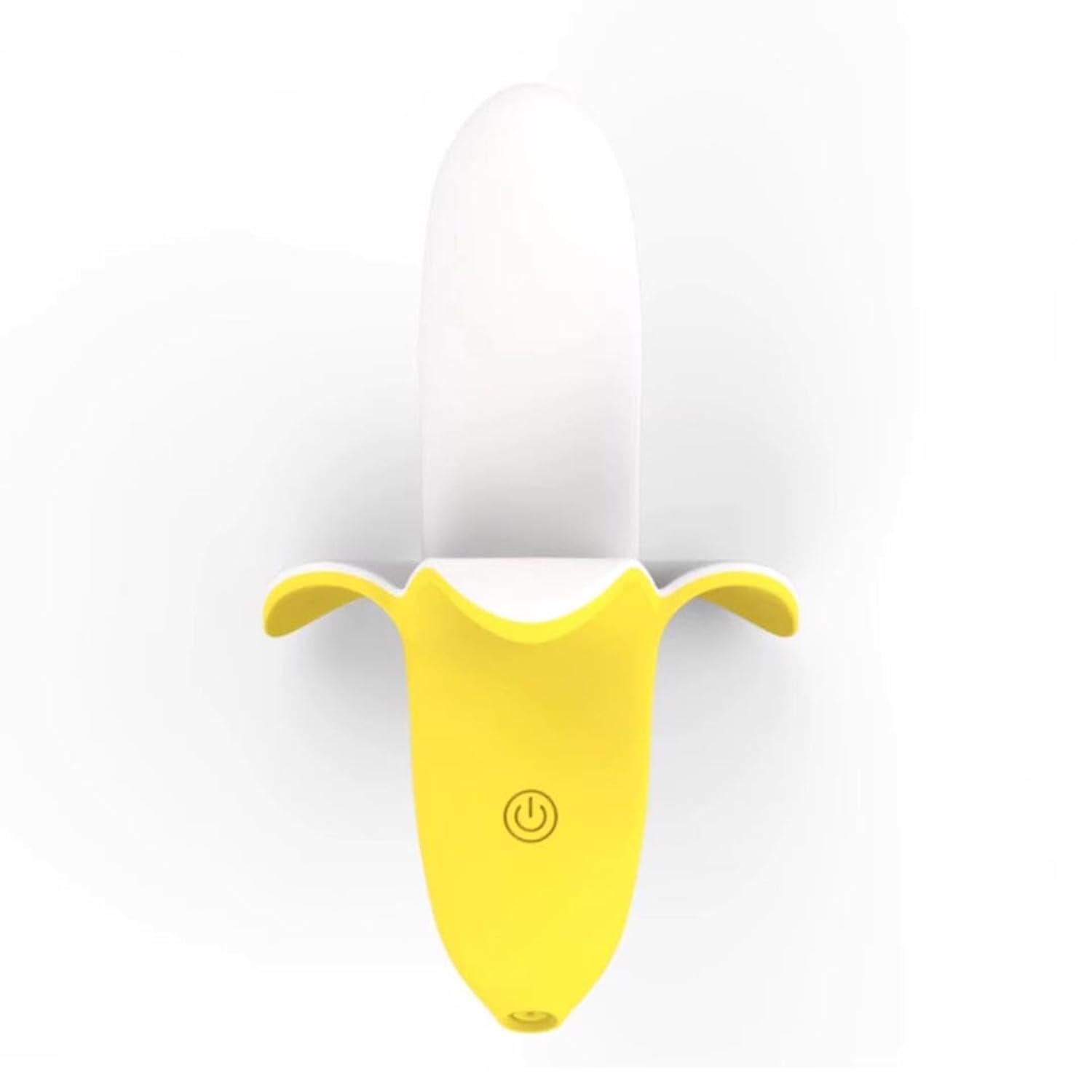 Silicone Banana Shape Electronic Dildo Vibrator - Multi-Function
