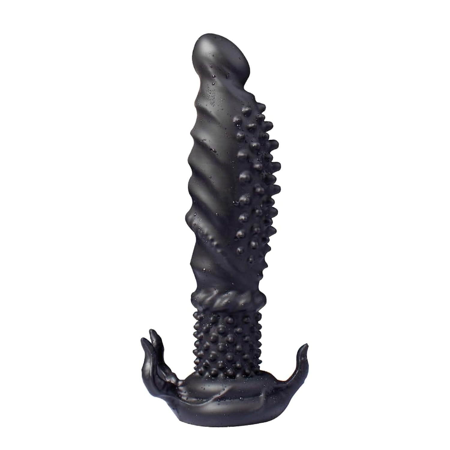 Devil'S Tentacle Dildo Liquid Silicone Anal Plug With Powerful Suction