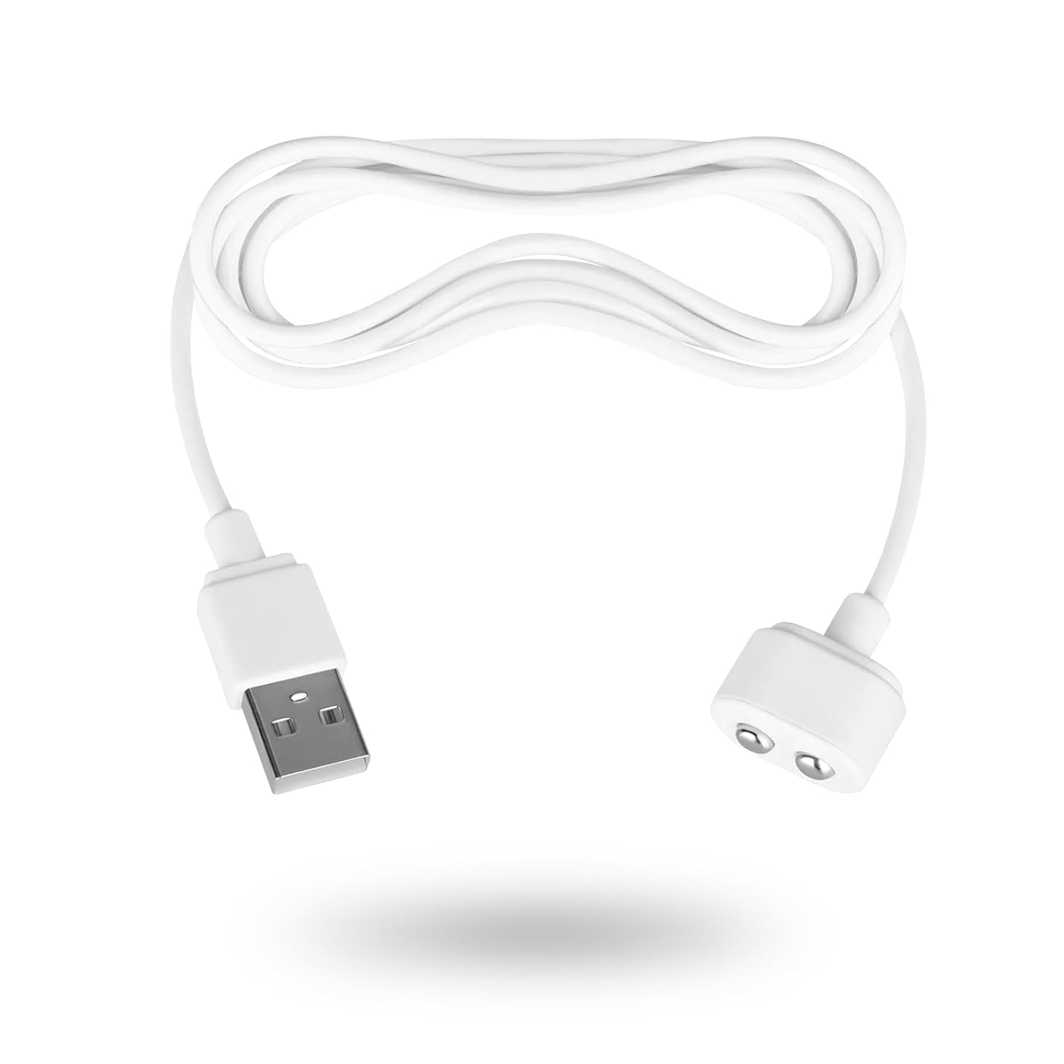 Usb Magnetic Charging Cable - Compatible Rechargeable Toys (White)