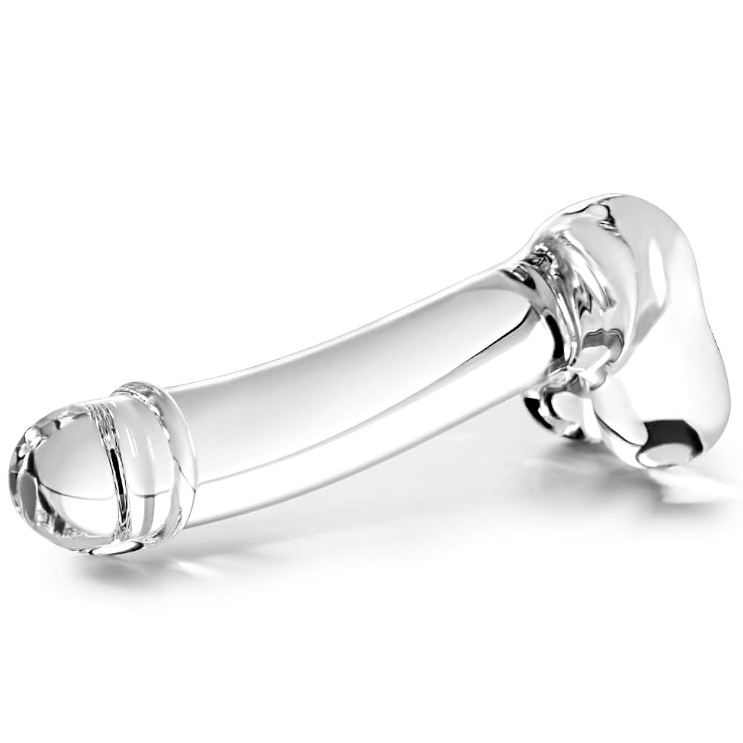 Beginner'S 6.7-Inch Small Crystal Glass Dildo, Prostate Massager