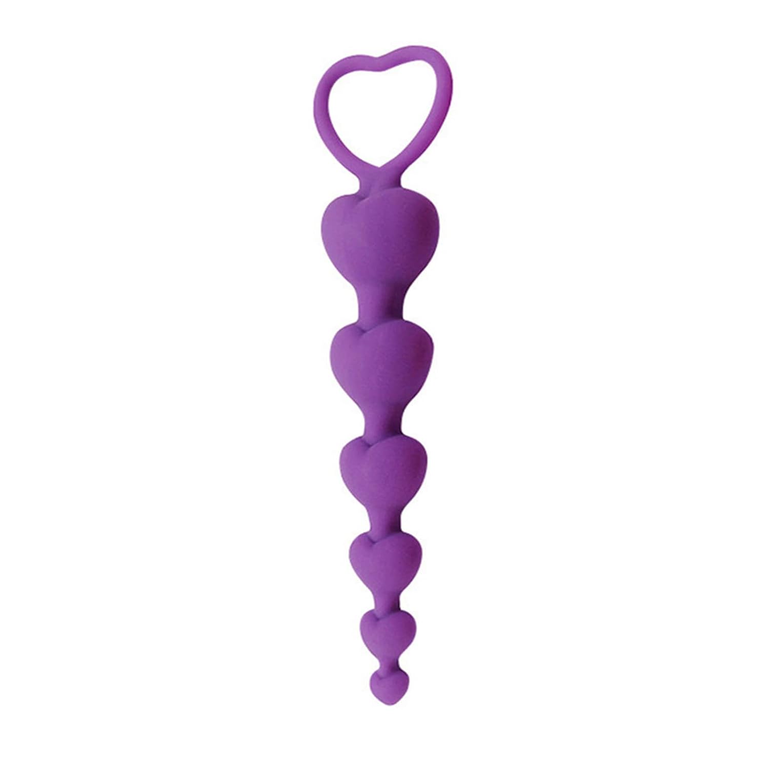 Silicone Anal Beads Butt Plug,7.28 Inch Flexible Anal Chain Butt Plug
