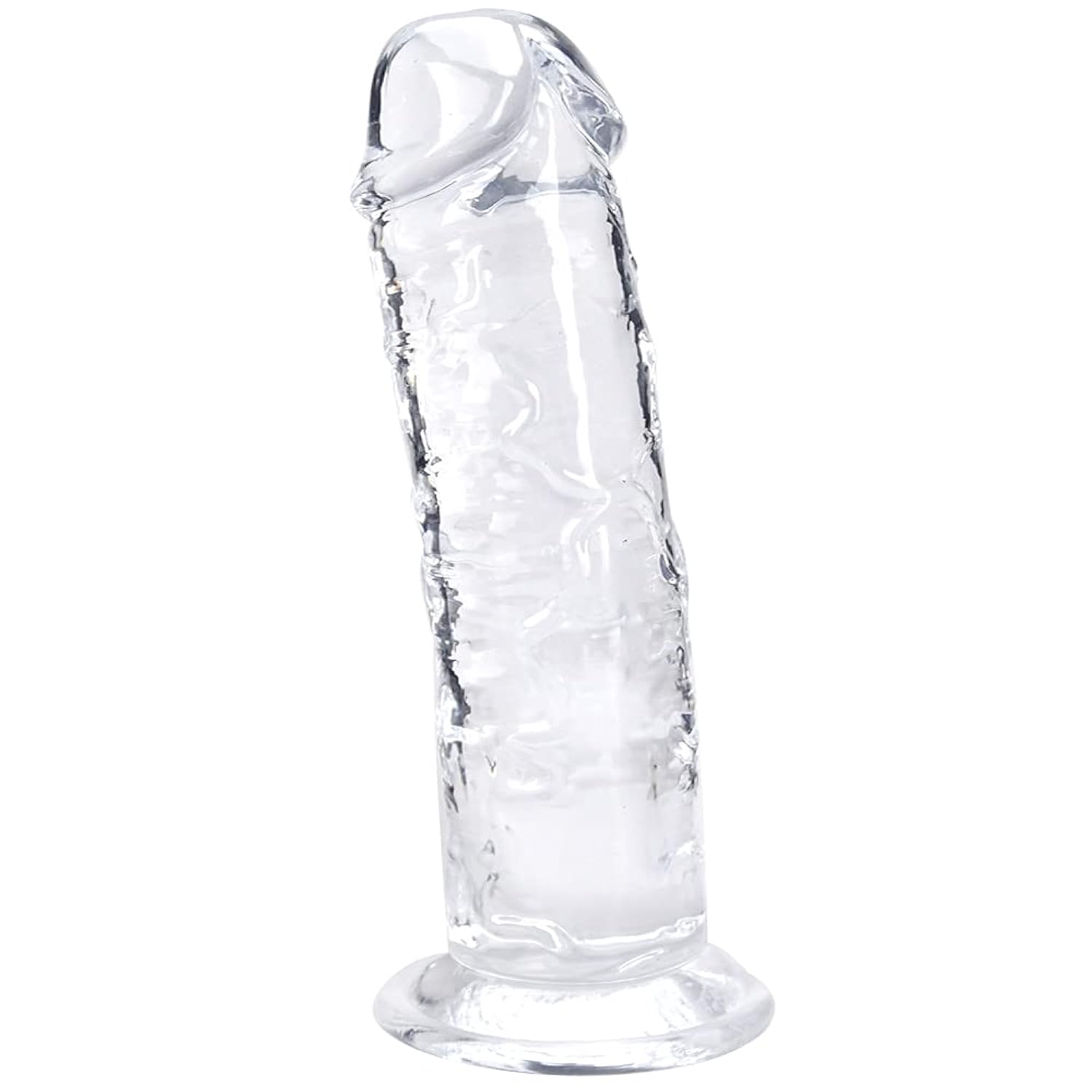 12.5 * 2.3 Inch Huge Dildos Realistic Crystal Dildo With Strong