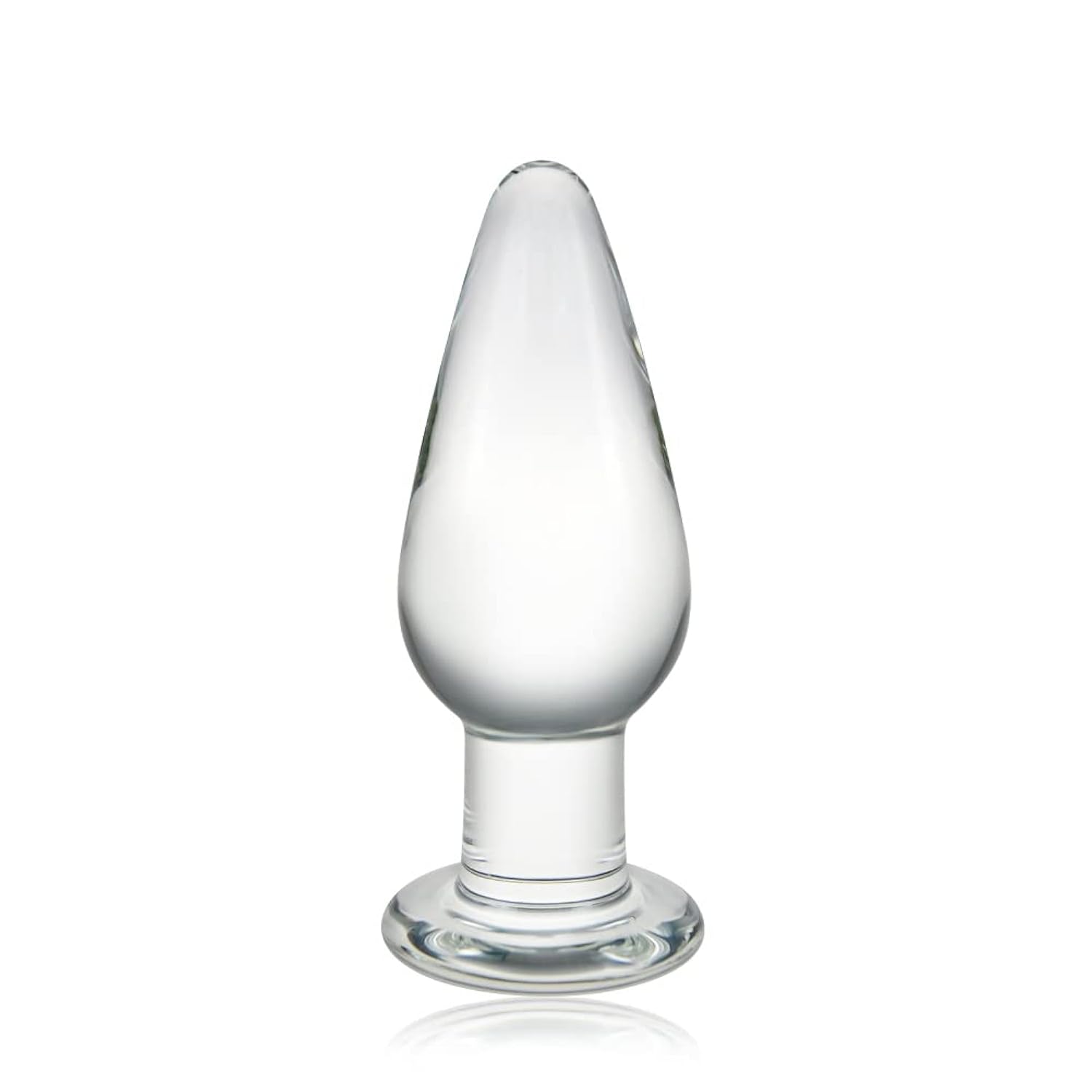 Anal Butt Plug Glass Anal Trainer Toy With Long Neck Crystal Pleasure
