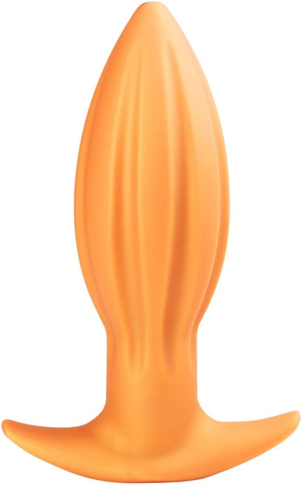 Ultral Soft Butt Plug: Flexible Liquid Silicone Anal Plug, Prostate & G-spot Stimulator, XXL Anal Trainer Kit for Beginners & Advanced Players