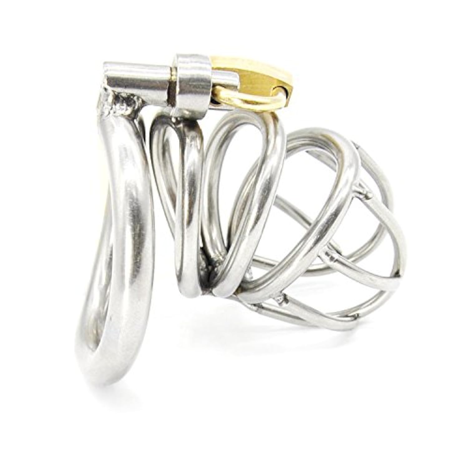 Male Chastity Device Hypoallergenic Stainless Steel Cock Cage Penis