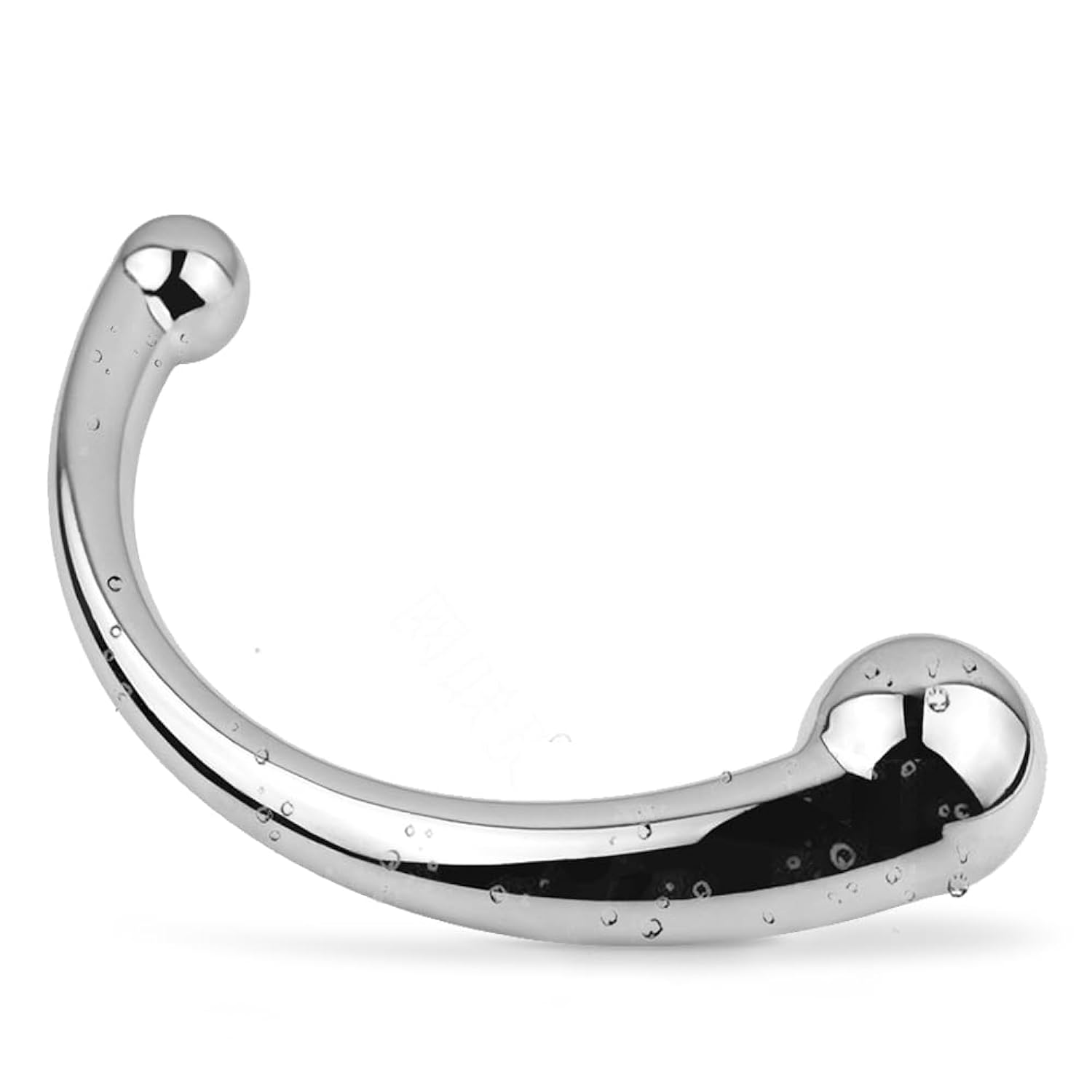 Double Ended Massage Wand Sex Anal Plug G-Spot Metal Anal Bead