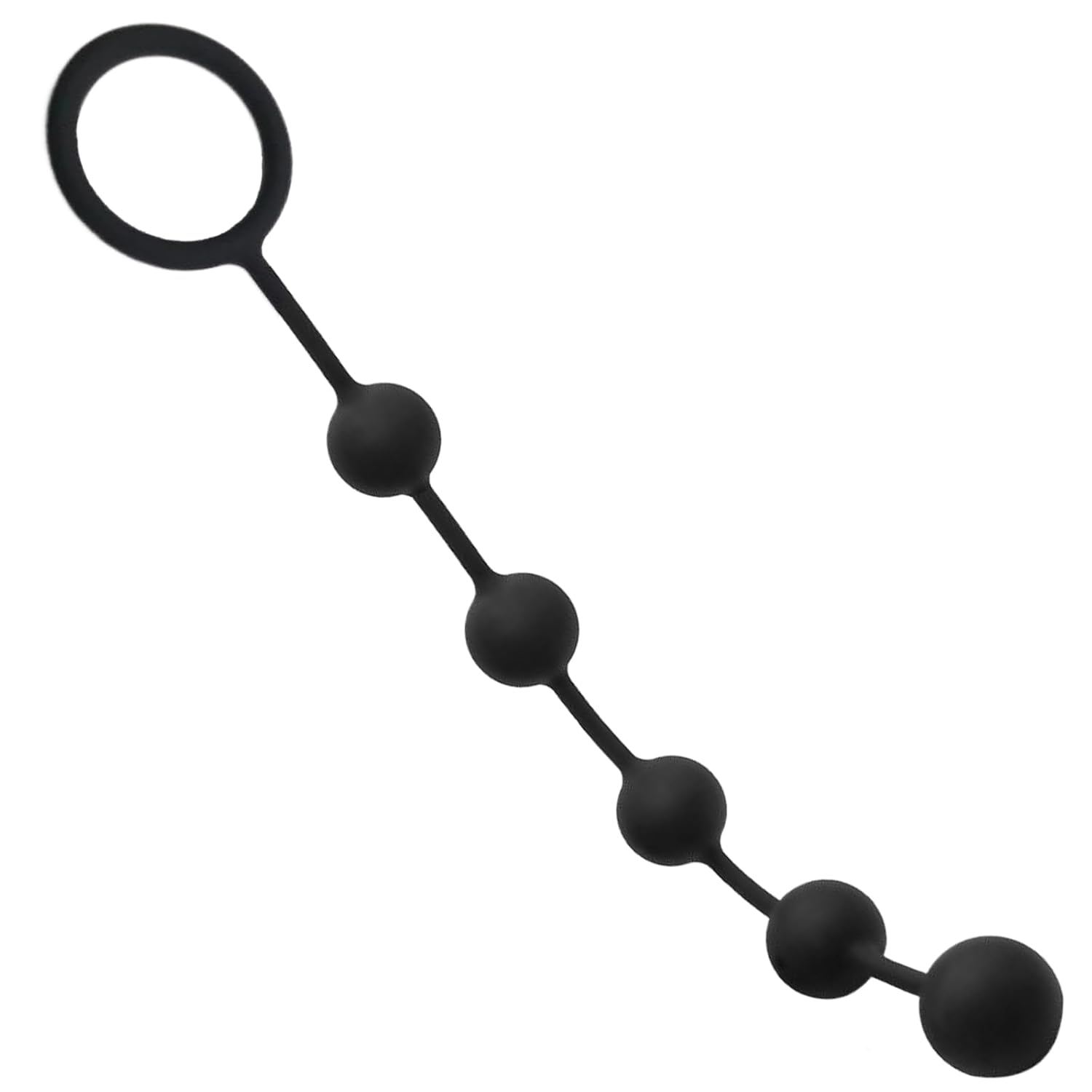 Anal Beads Butt Plugs With 5 Anal Balls Silicone Adult Sex Toys