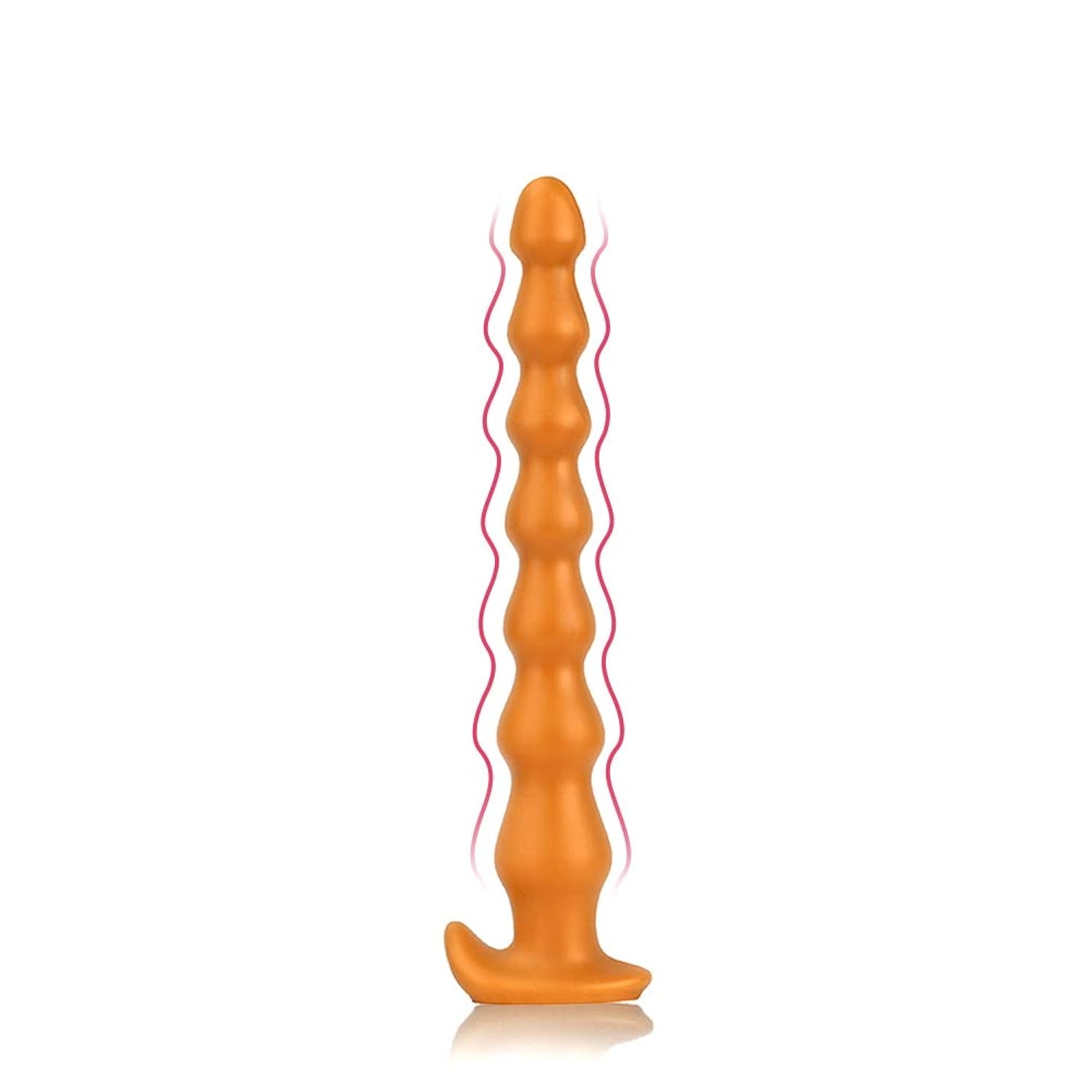Super Long Anal Beads, Ultra Soft Silicone Prostate Massager (M)
