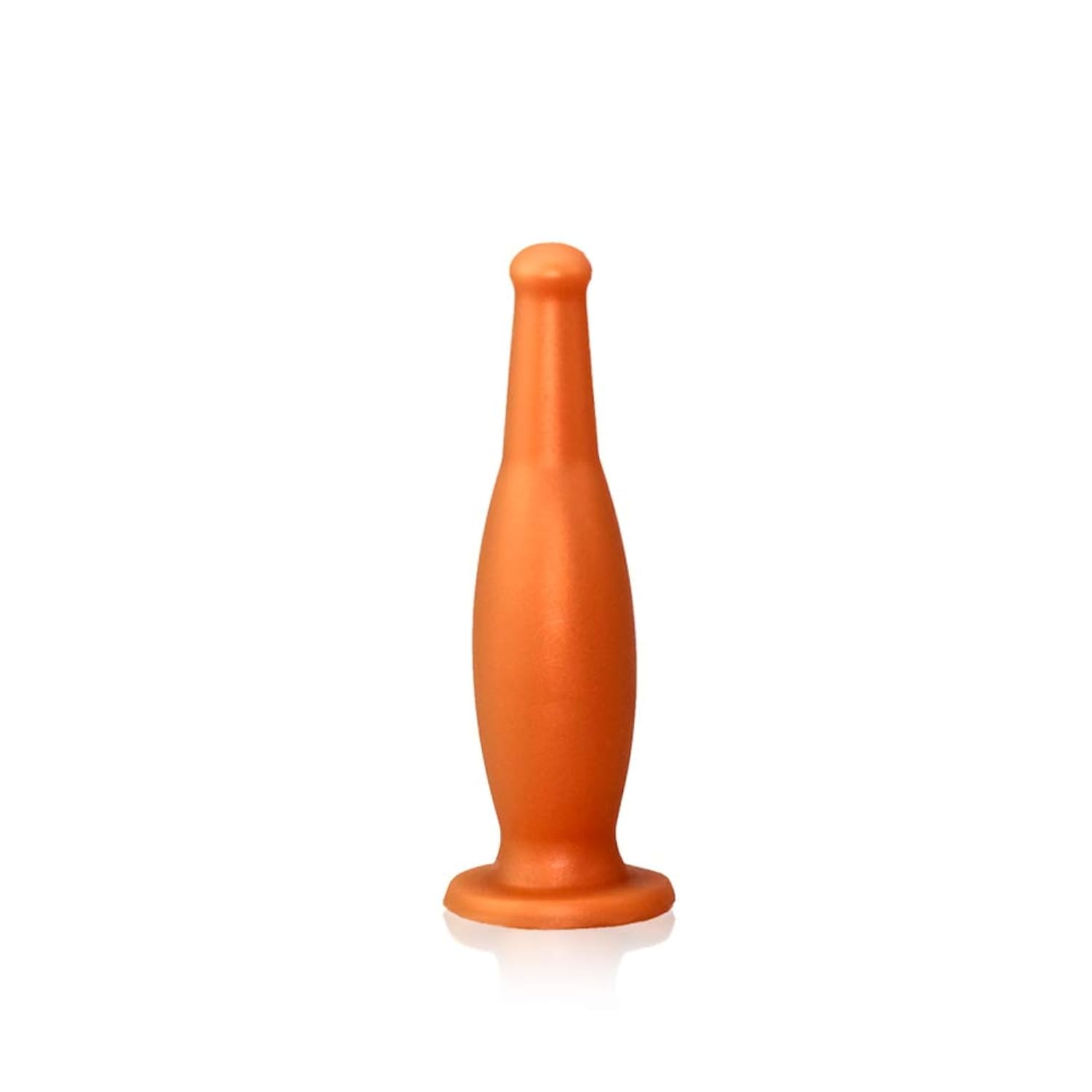 Liquid Silicone Butt Plug, Ultra Soft Anal Plug Beer Bottle Shape