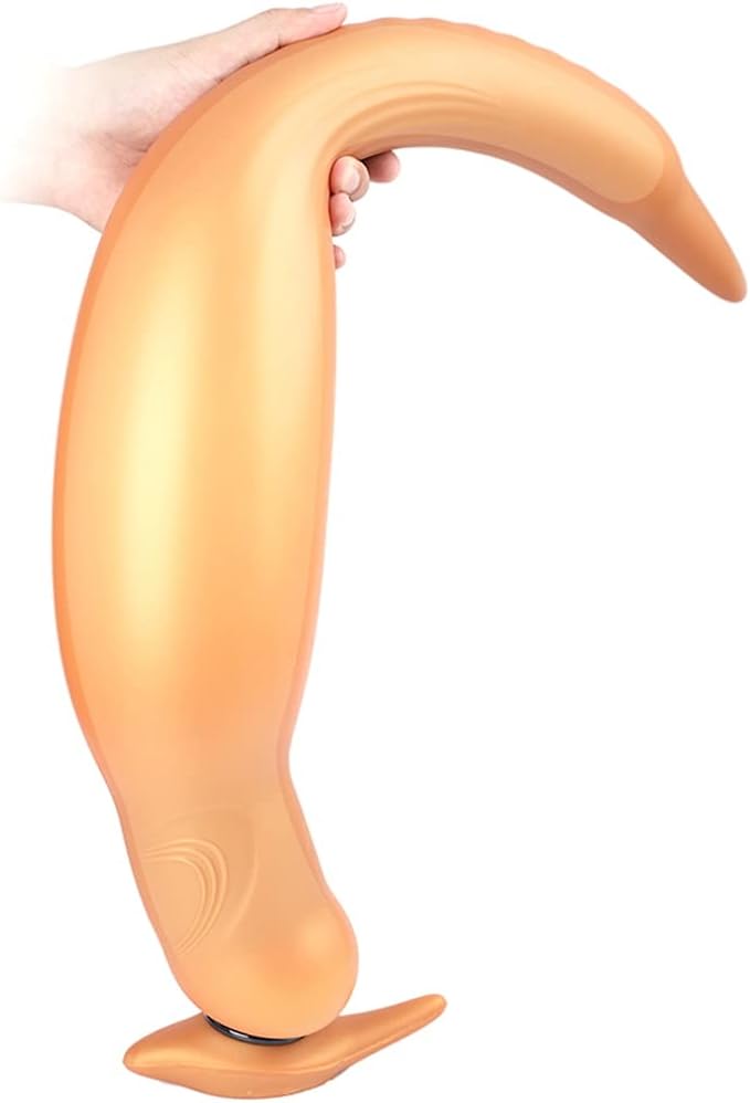 Inflatable Butt Plug: Long Liquid Silicone Anal Trainer Kit with Detachable Needle for Beginners & Advanced Players