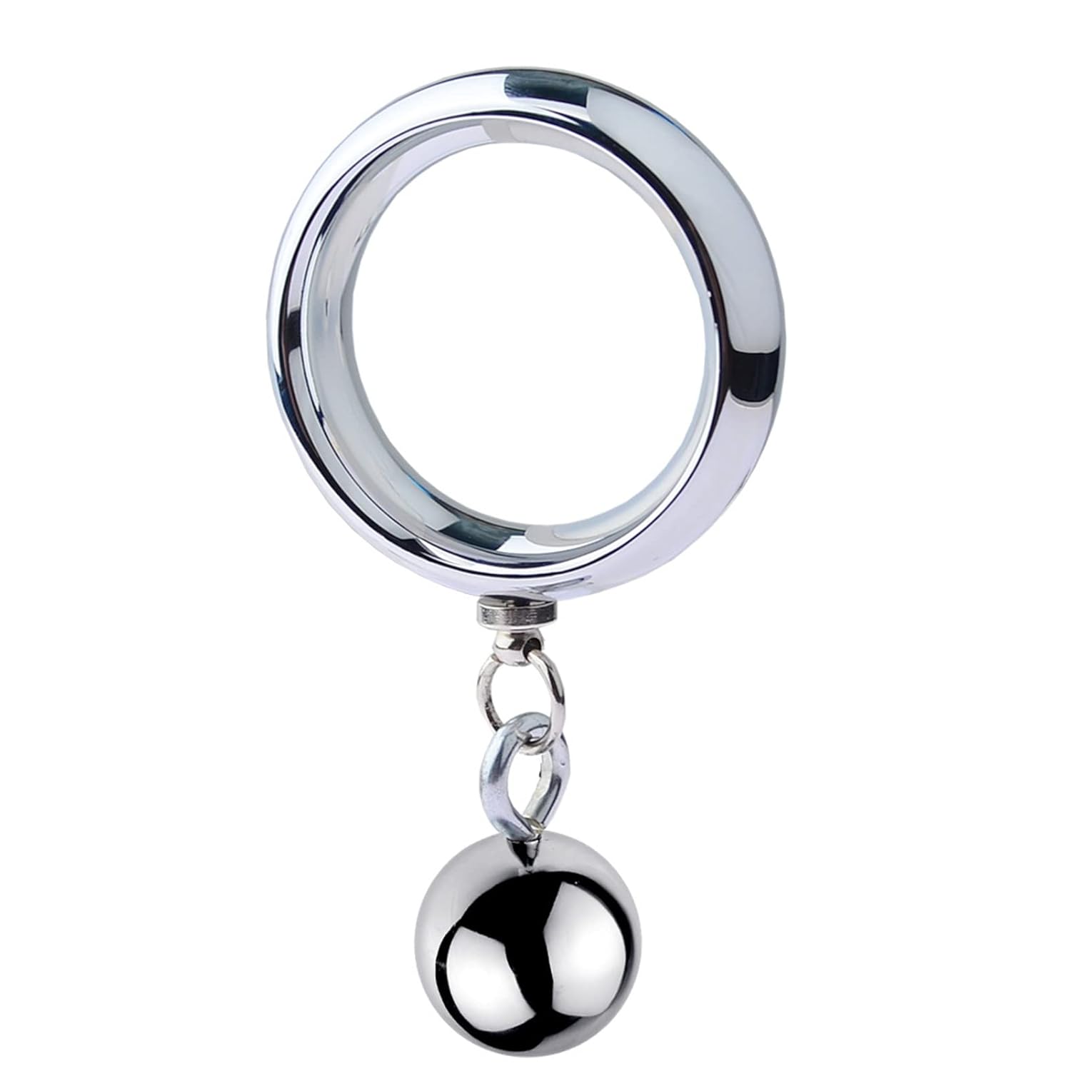 Metal Penis Cock Ring Penile Pendant Weight Carrying