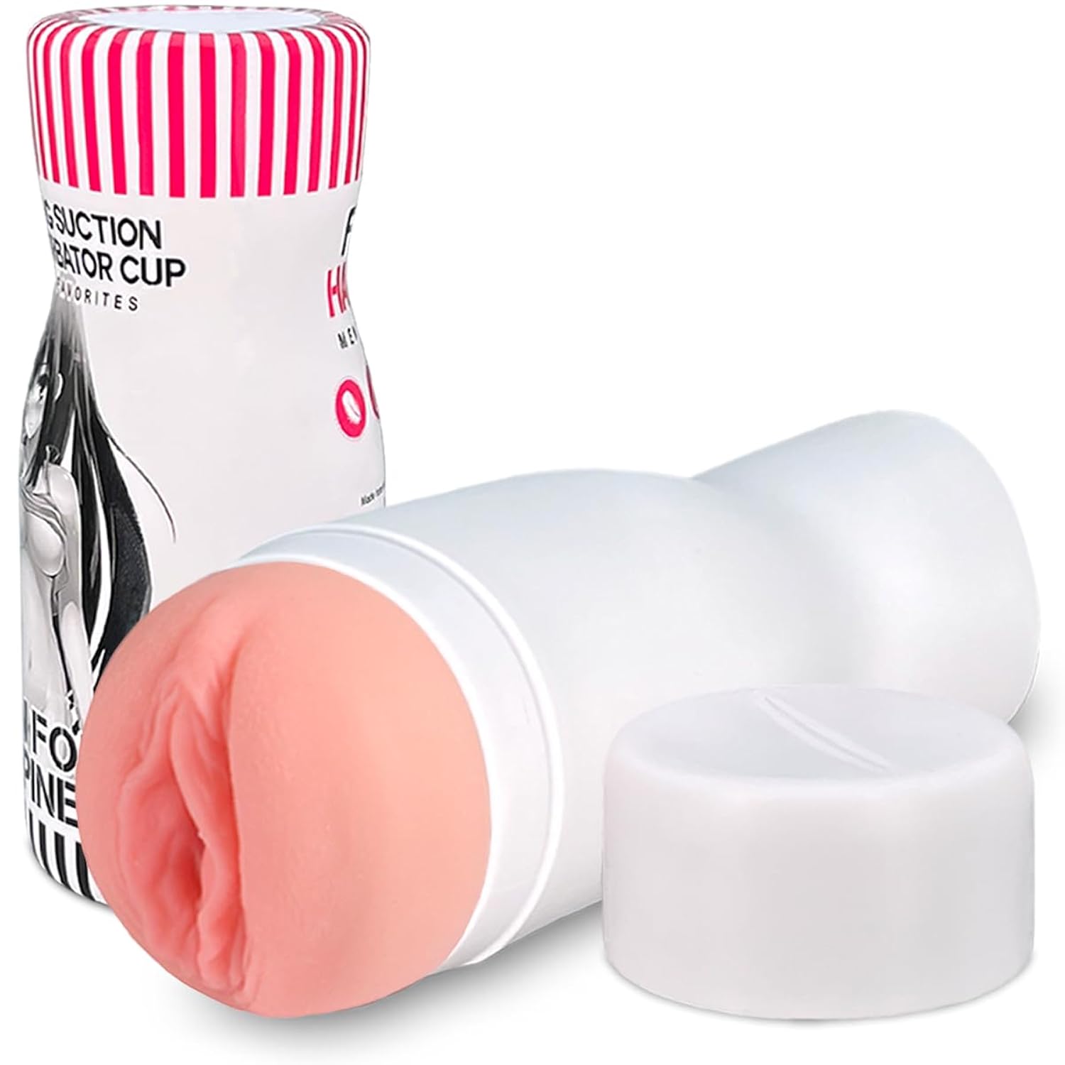 Male Masturbator Pocket Pussy Stroker Masturbation Cup With Realistic