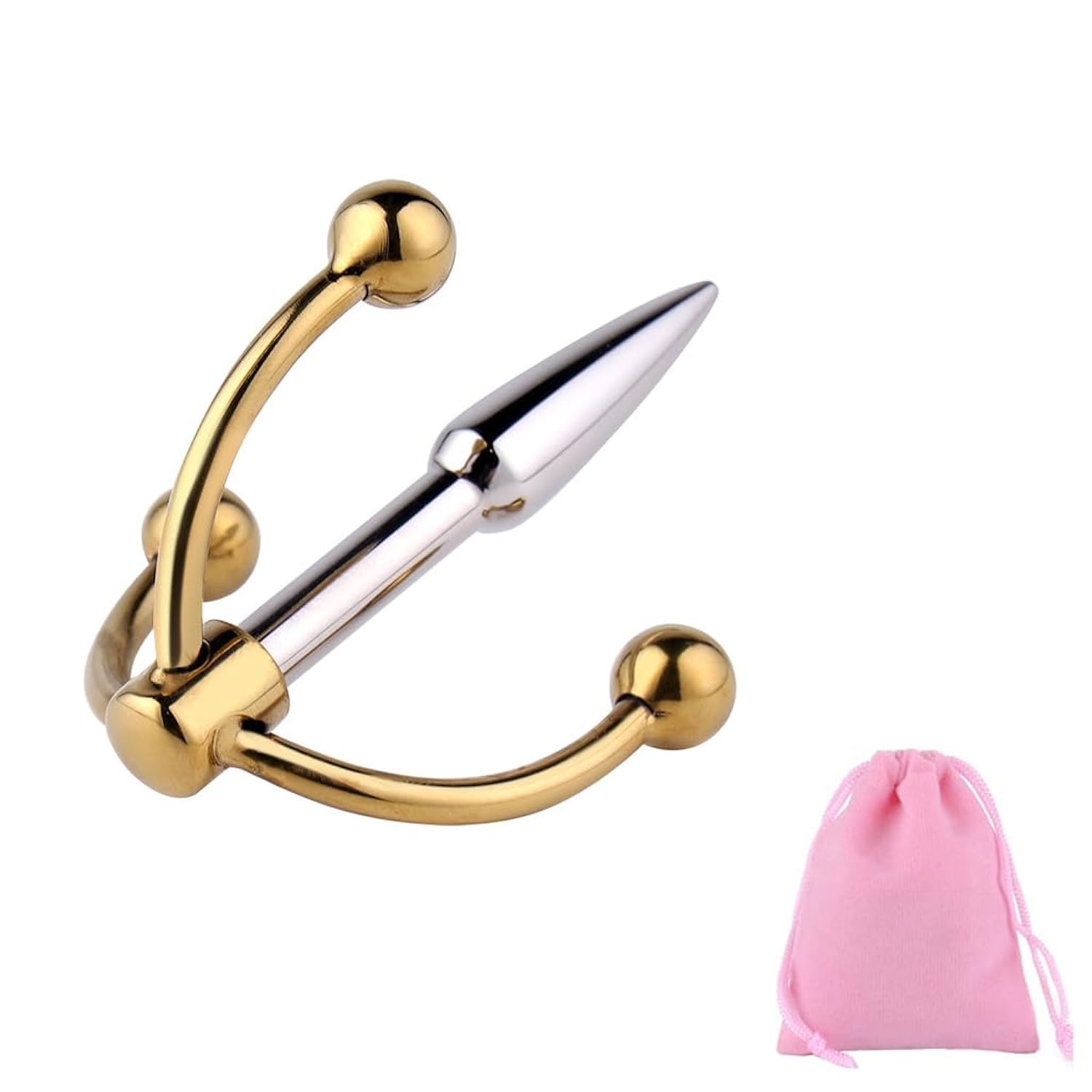 Adjustable Penis Ring Metal Cock Rings Glans Ring Erection Enhancing