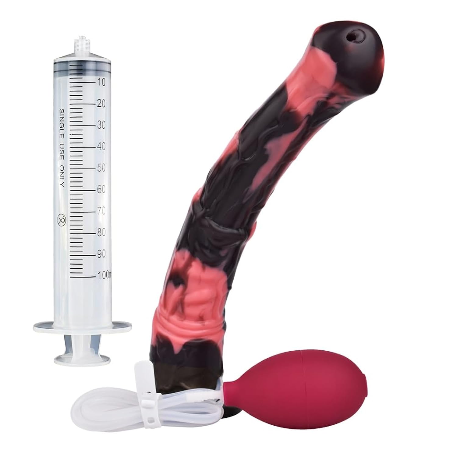 11.6 Inch Silicone Made Multi-Color Soft Horse Dildo Squirting Dildo