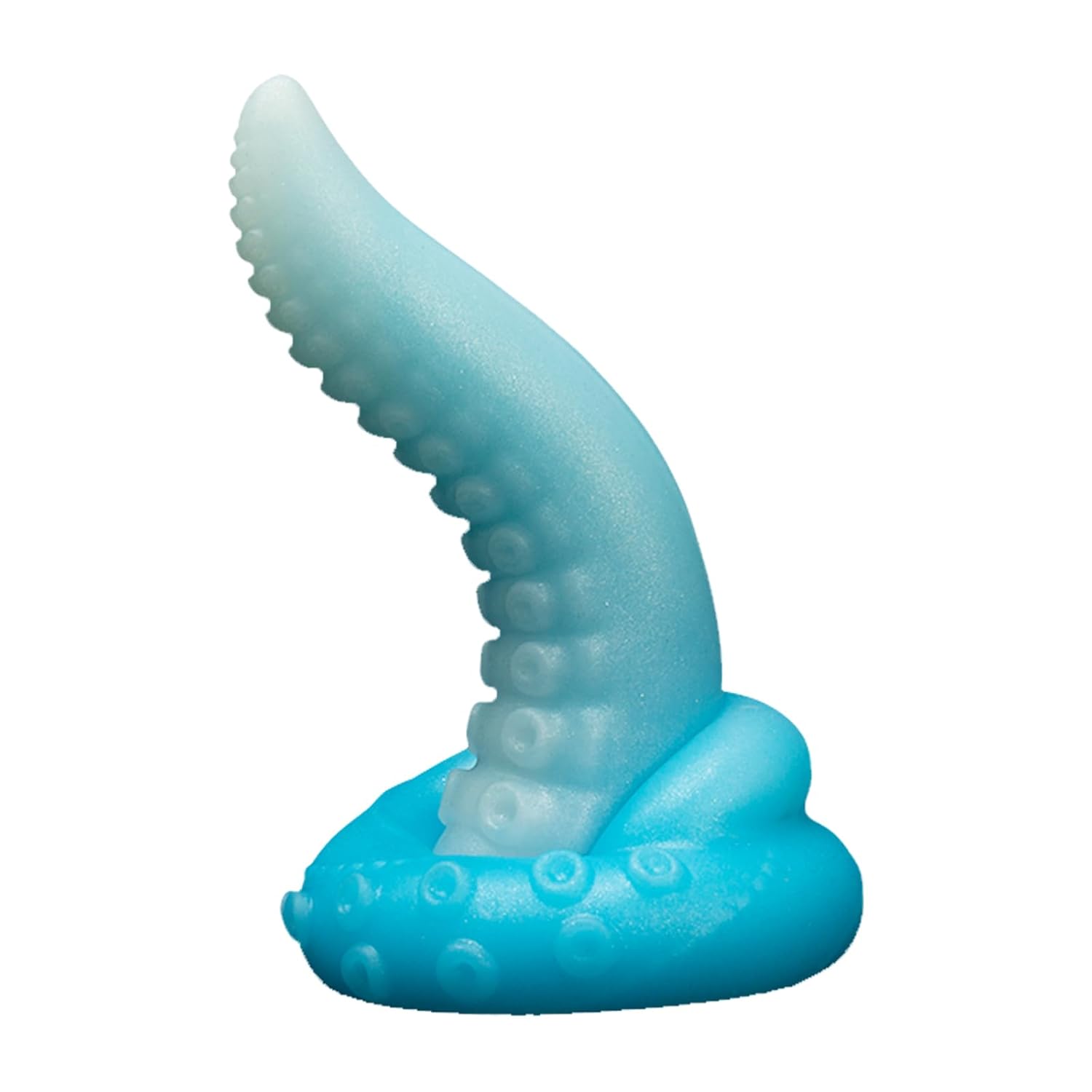 Glow-In-The-Dark Octopus Dildo With Strong Suction Cup, Realistic