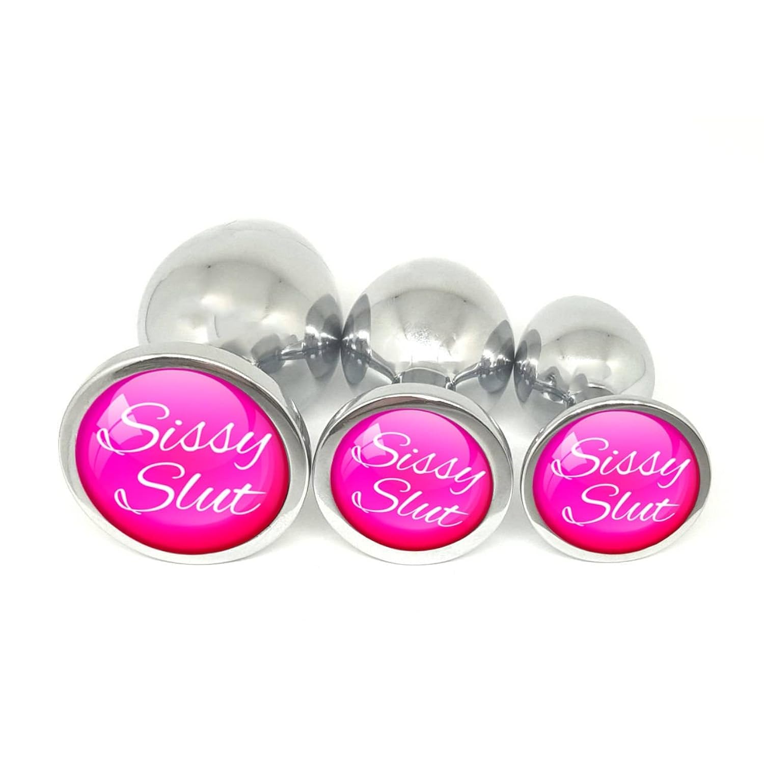 Cute Pink Sissy Slut Anal Plug For Cuck Or Sissy