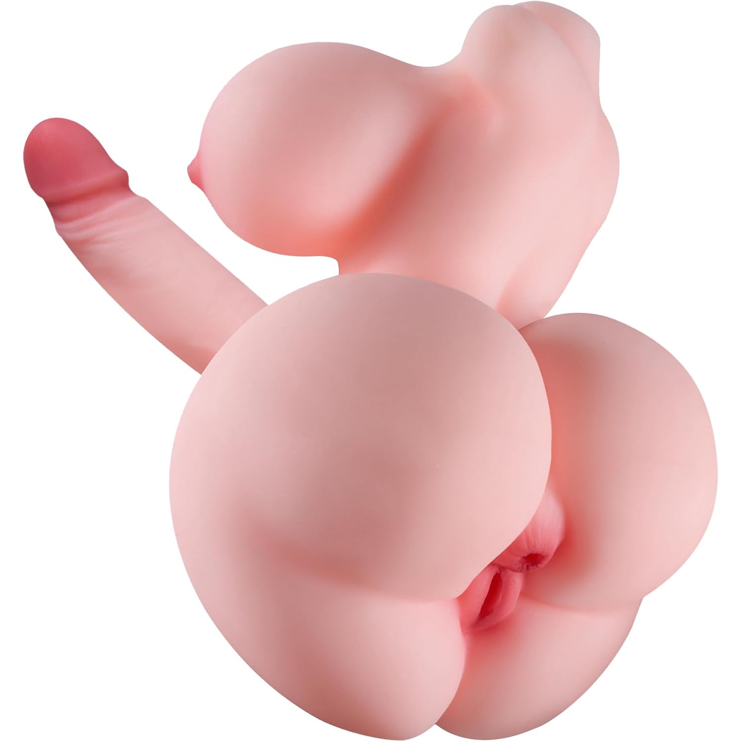 Shemale Sex Doll Trans Toy for Men, Mini Dildo Pocket Pussy with Torso