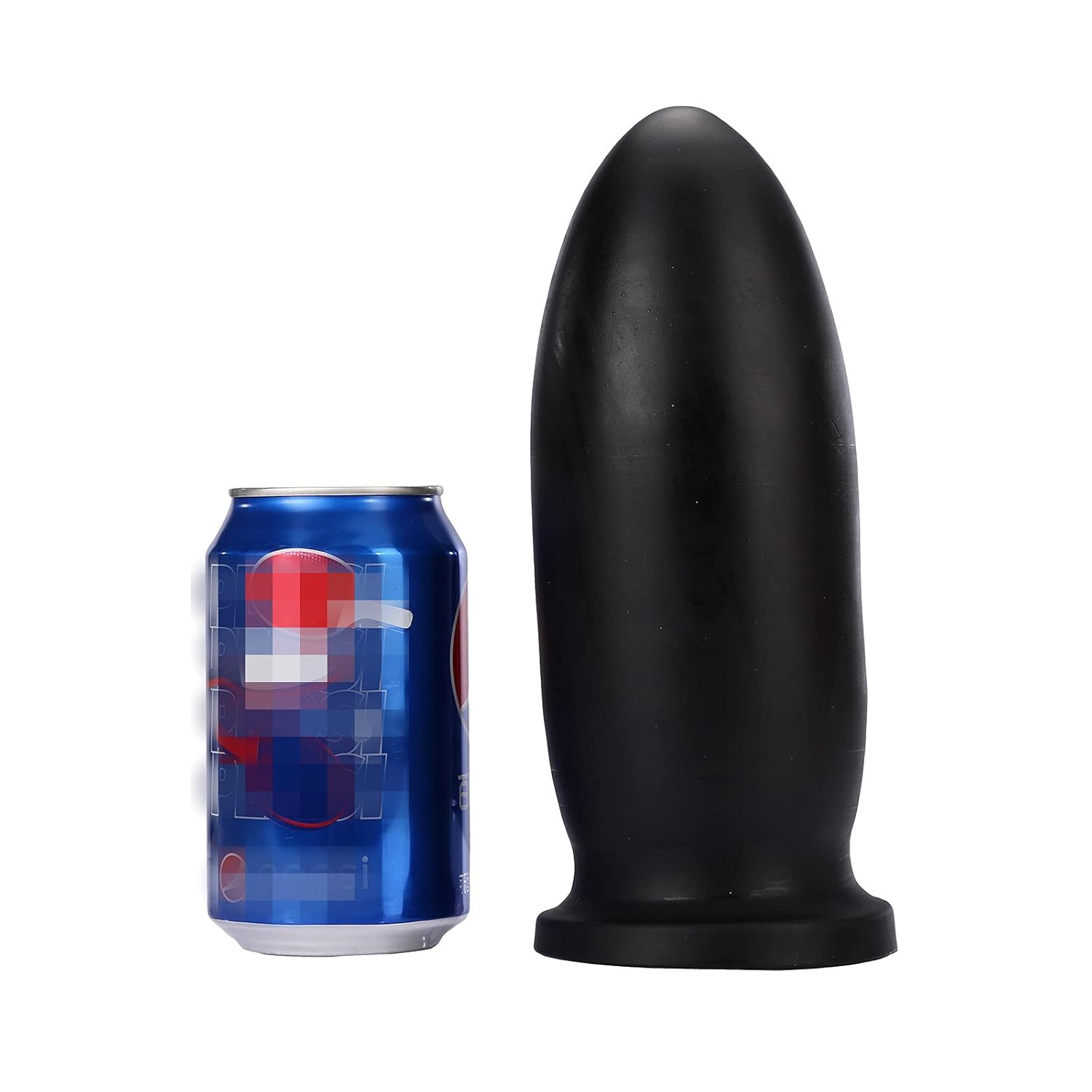 8.1" Huge Bomber Black Butt Plug Large Anal Plug Big Anal Toys Anal