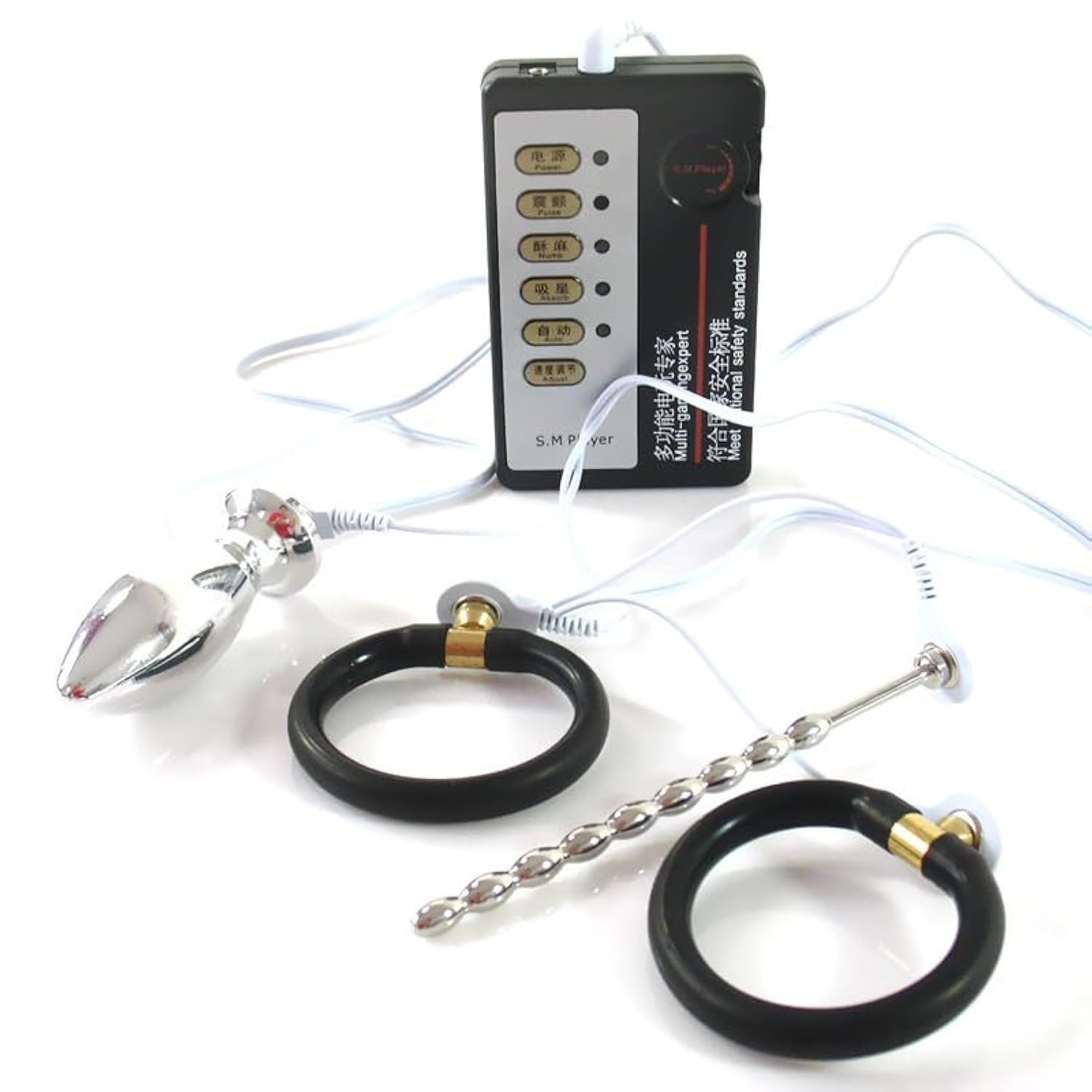 Bdsm Anal Vibrator With Electric Shock Anal Butt Plug Vibrators