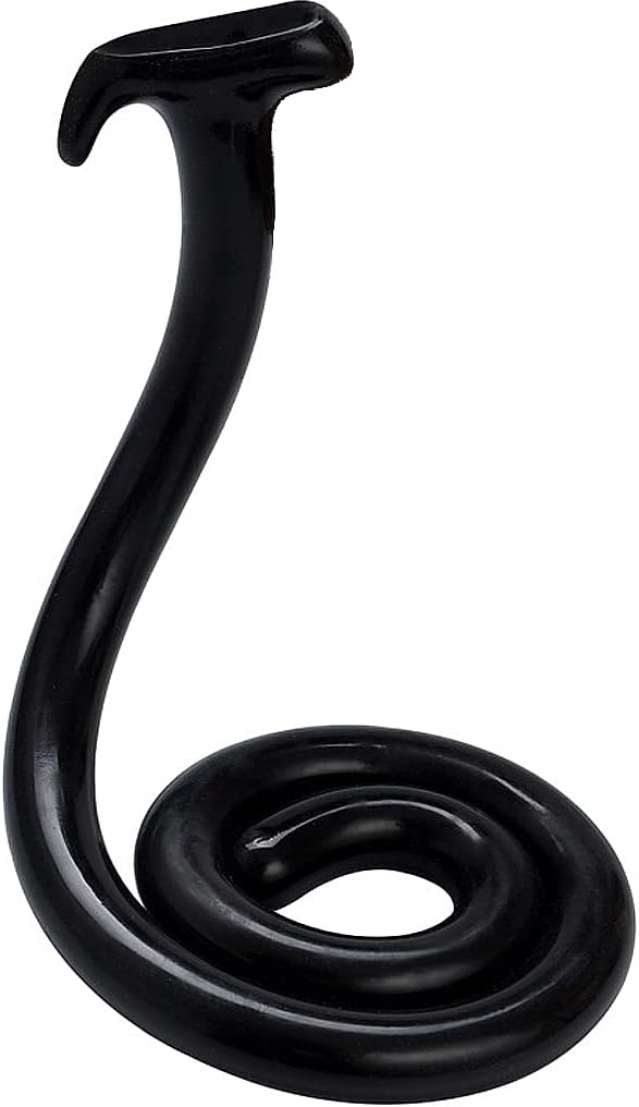 39" Flexible Black Anal Dong Dildo