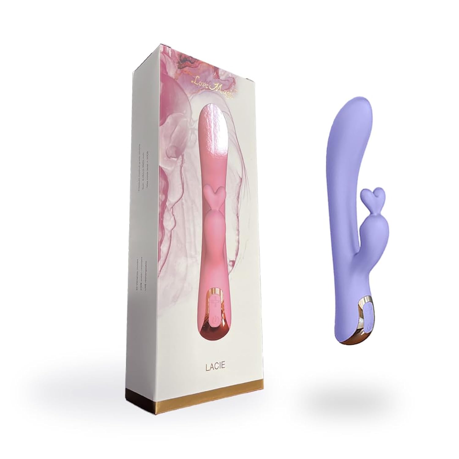 G Spot Rabbit Vibrator With Bunny Ears For Clitoris G-Spot Stimulation