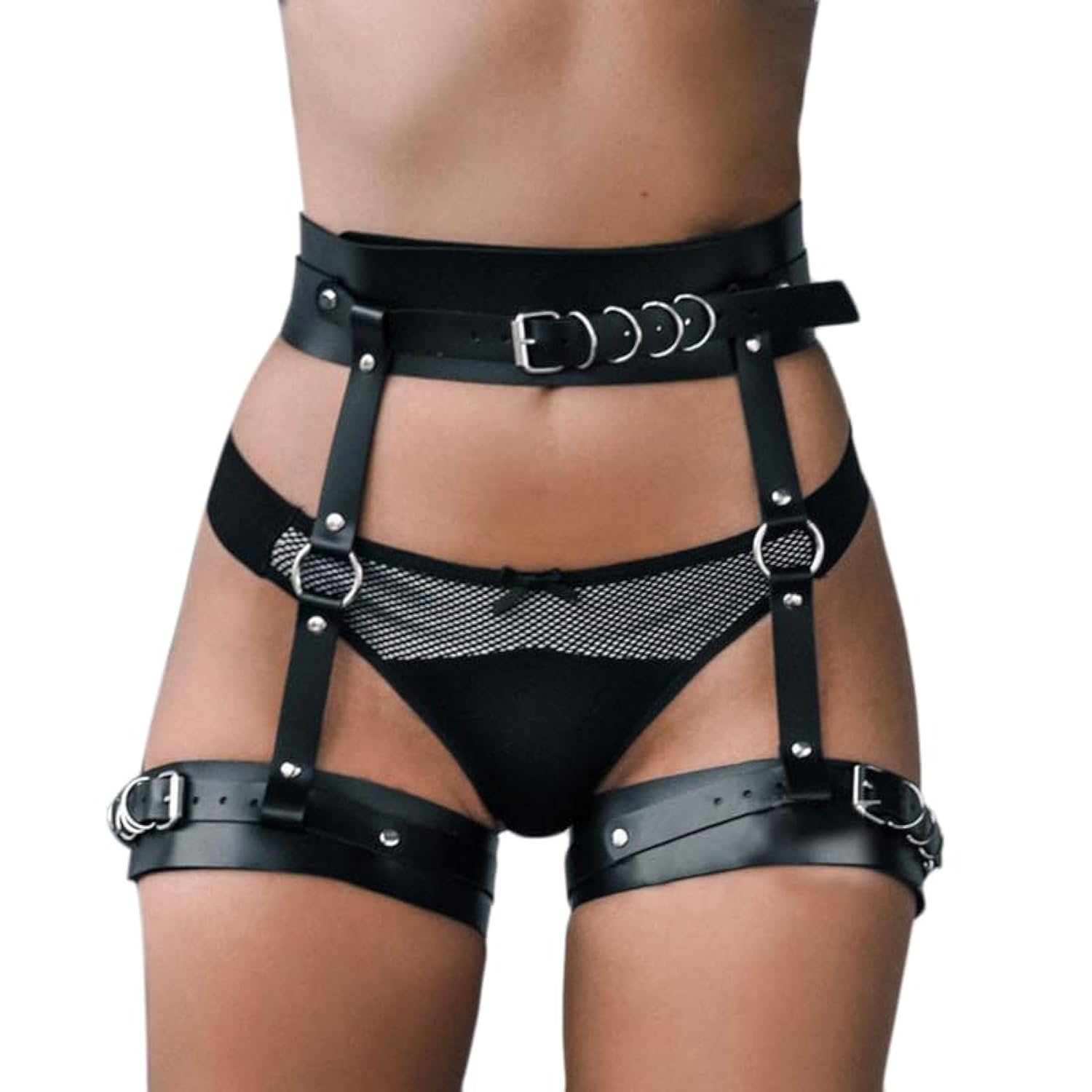 Sex Bondage Thigh Restraints Fetish Erotic Sm Sexy Punk Leather