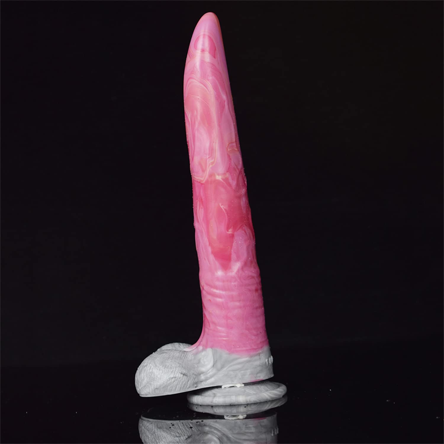10Inch Mixed Color Realistic Monster Dildo With Powerful Suction Cup