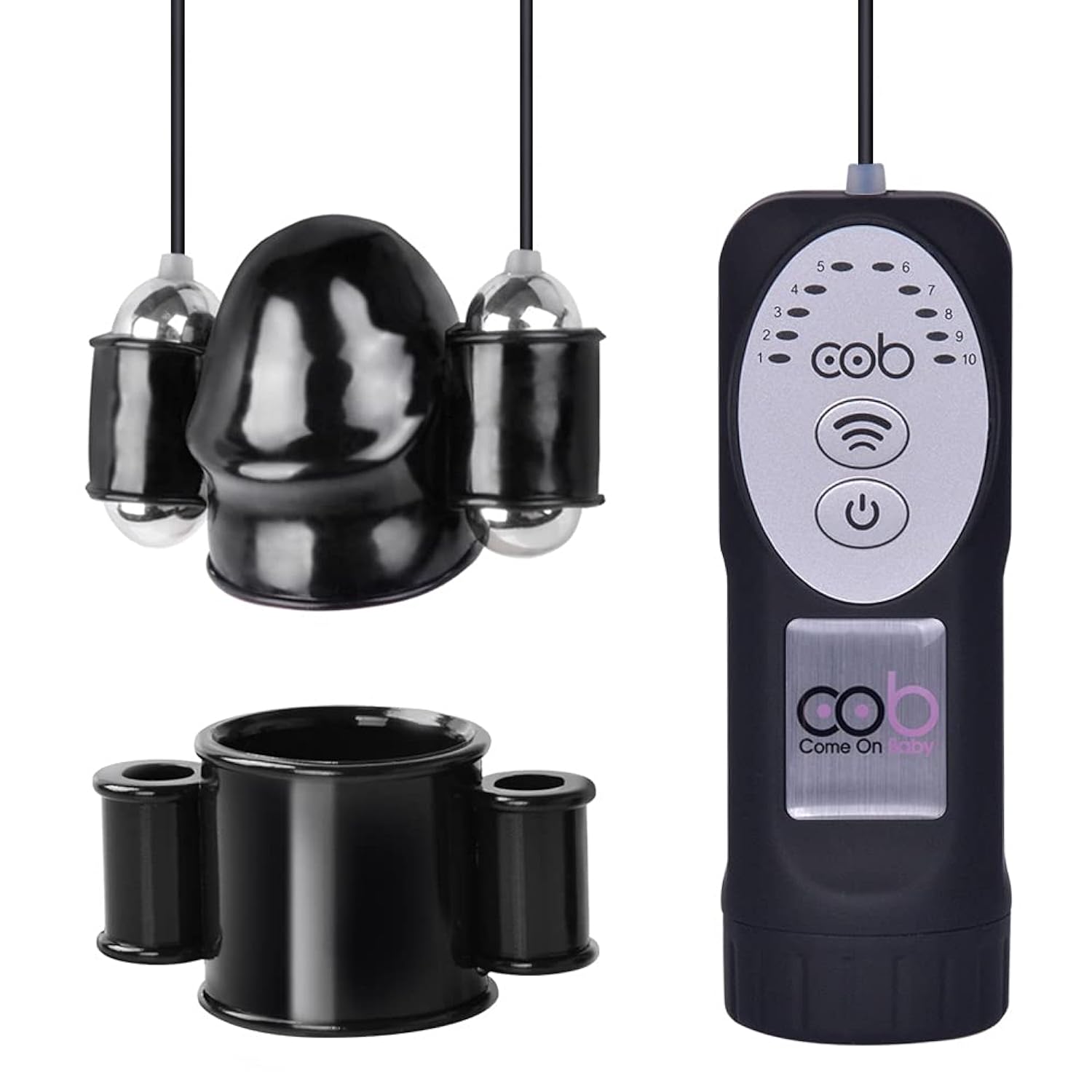 Dual Penis Head Vibrator Glans Massager, Cob Vibrating Penis Head Teas