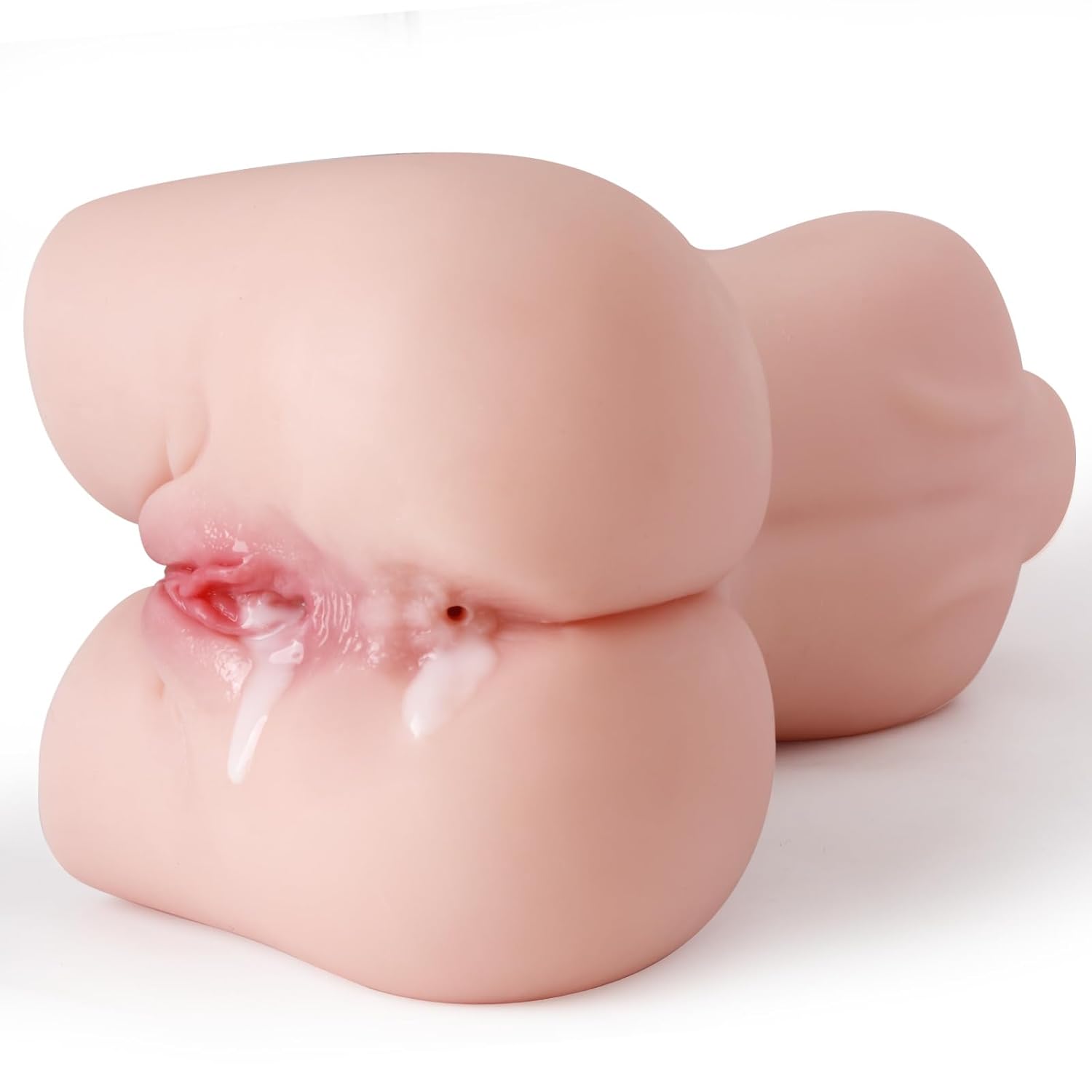 7.7Lb Sex Doll Torso Portable Male Masturbator 2 Channels With Vagina