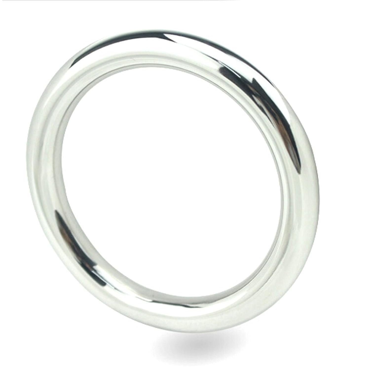 Stainless Penis Cock Rings Metal Ring For Male (L Id50Mm)