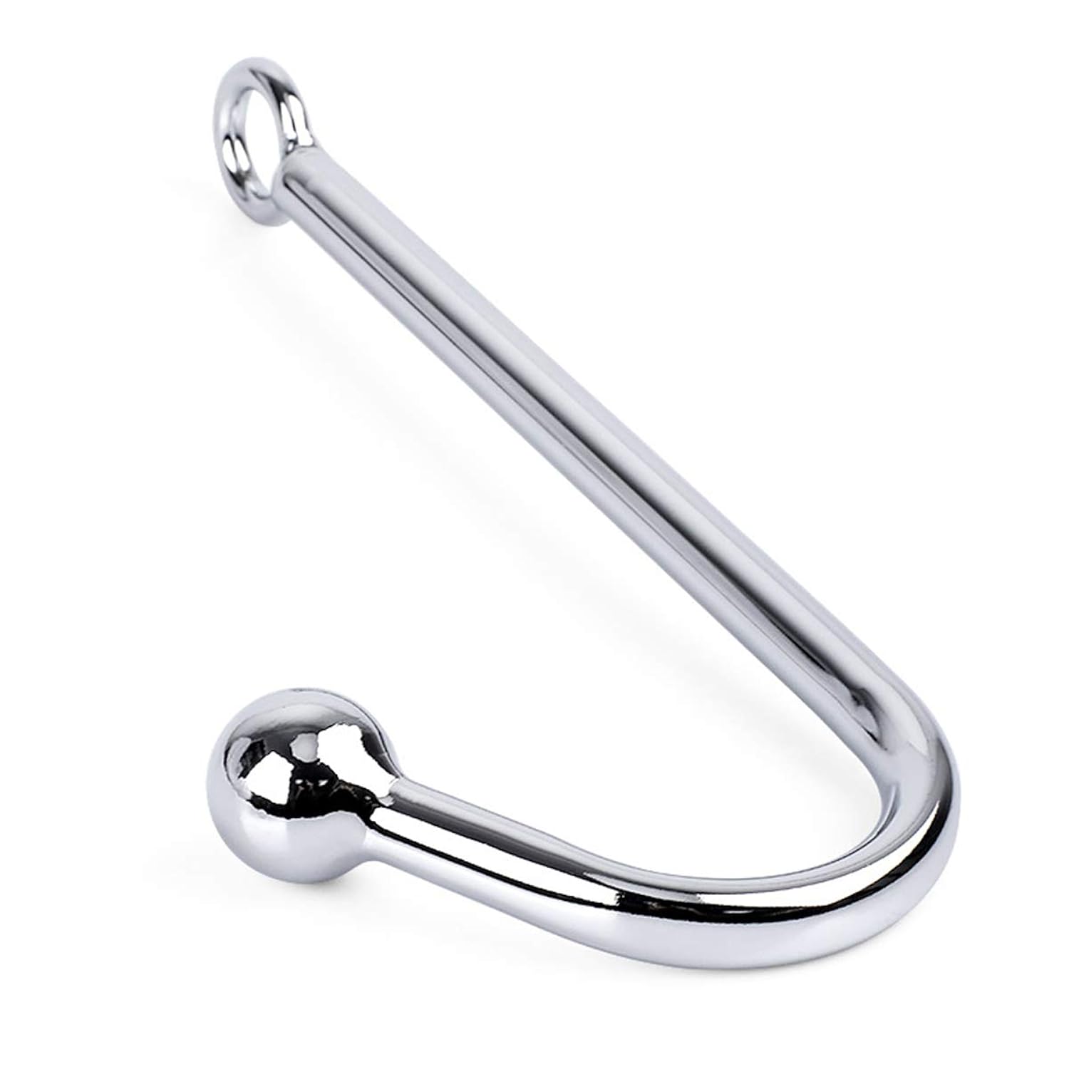 Bdsm Metal Anal Hook Butt Plug With Smooth Ball Anal Plug Sm