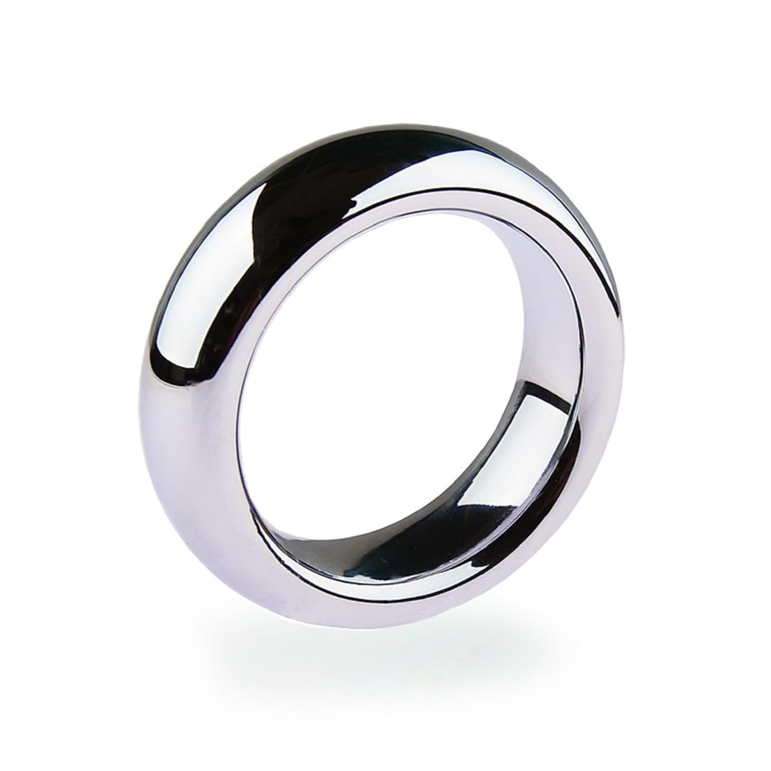 Stainless Steel Male Trainer Penis Cock Ring Thick Metal Cock Penis