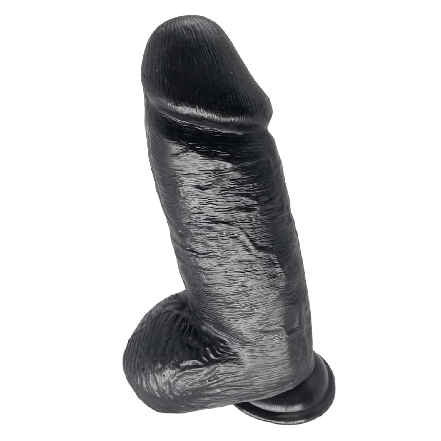 Realistic Dildo Suction Cup 10.3"X2.8" Black