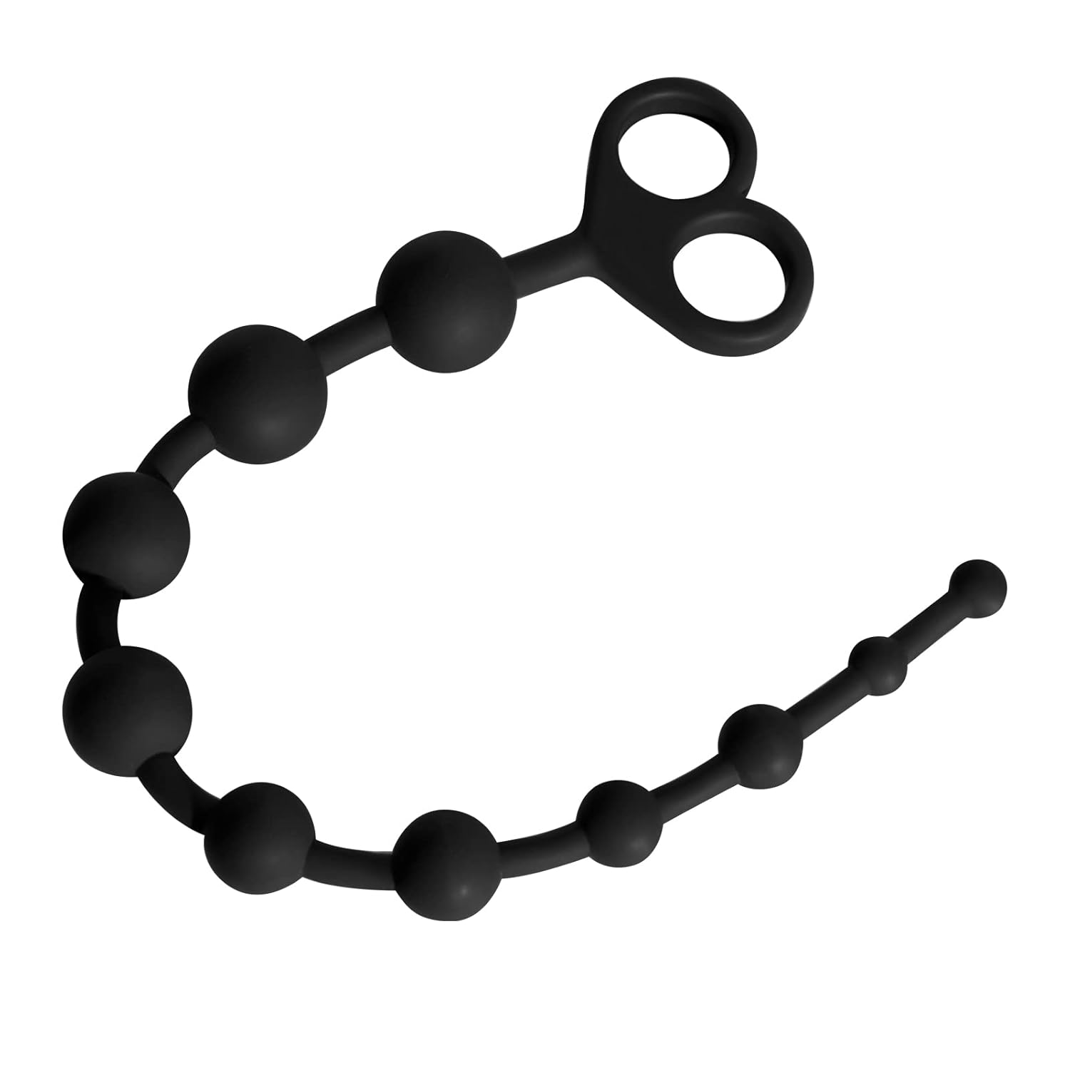 Silicone Anal Bead With 10 Balls, Anal Chain Butt Plug Anal Sex Toys