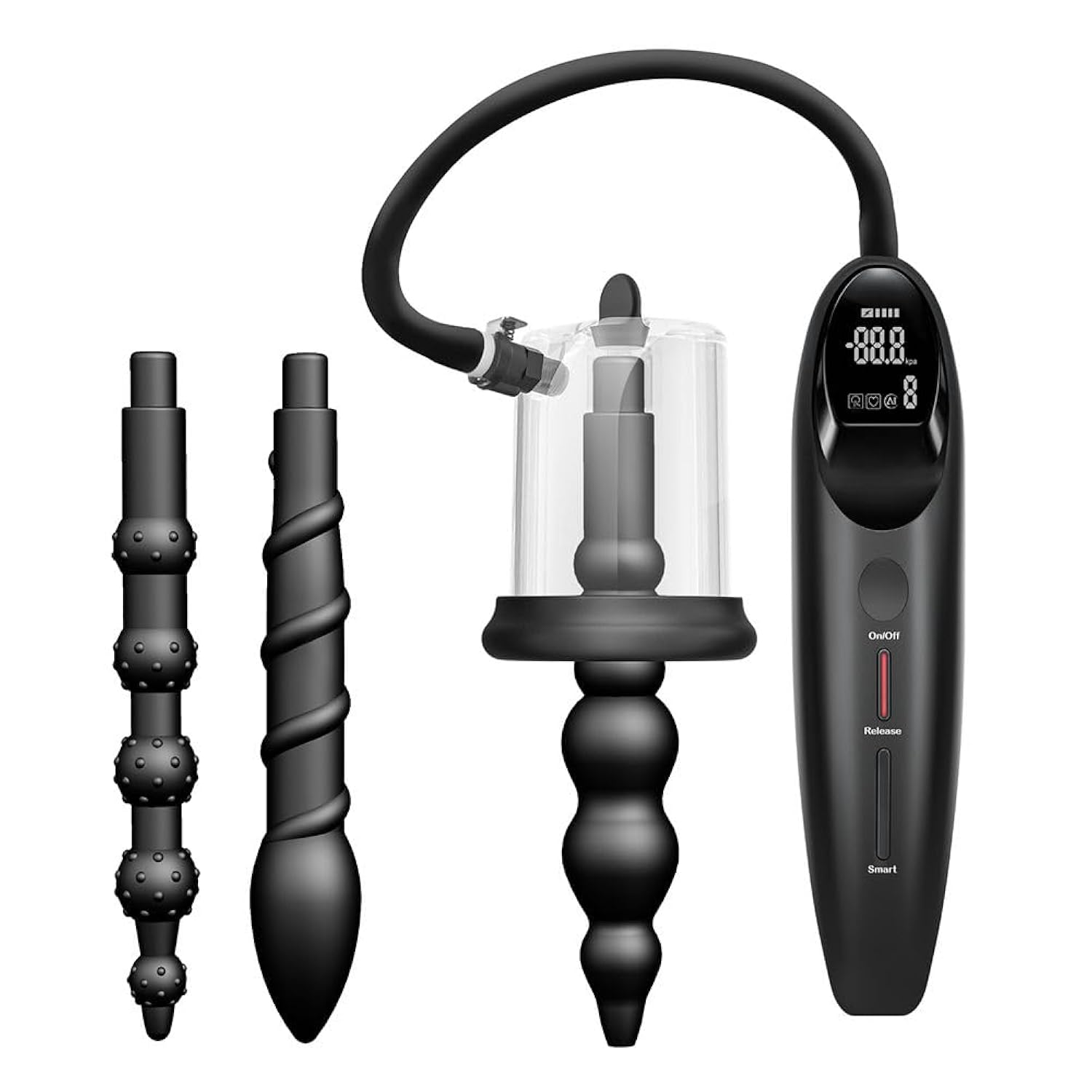 Electric Anal Vibrator,Six Smart Modes,Smart Anal Pump Vacuum