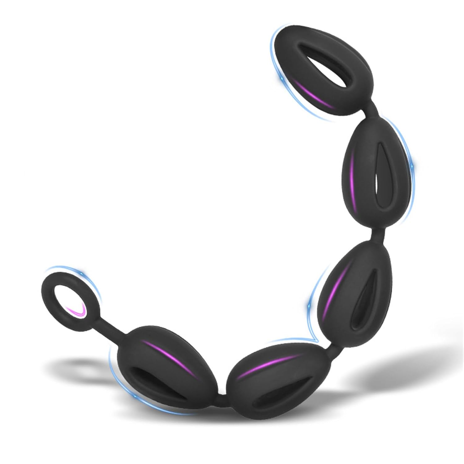 Super Long Pull Bead Anal Plug - Hollow Butt Plug Masturbation Device