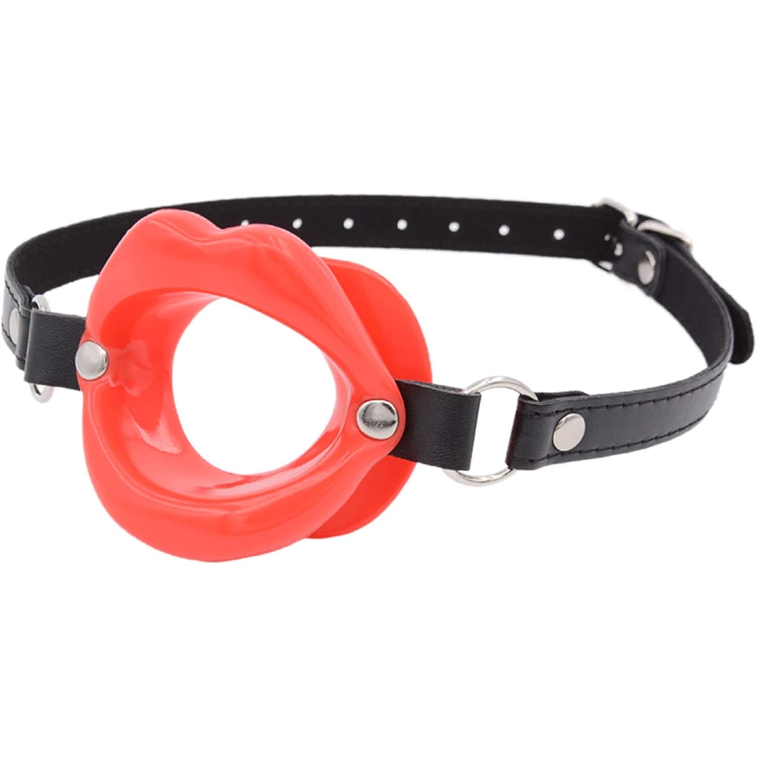 Adult Sex Toys Open Mouth Gag, Lips Shaped Oral Bondage Restraint