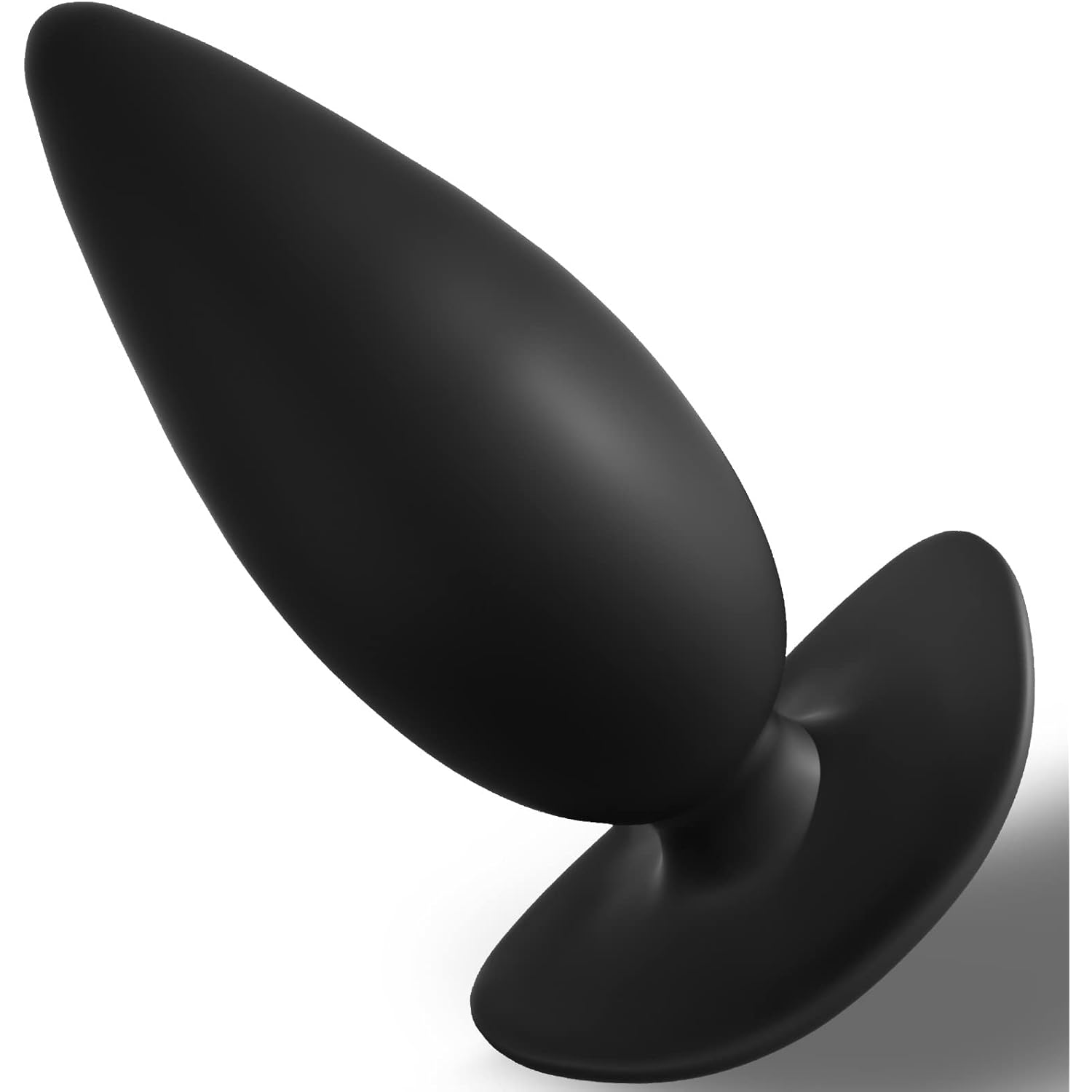 Anal Plug with Safe Curved Base, Prostate Massager Dilator Sex Toy