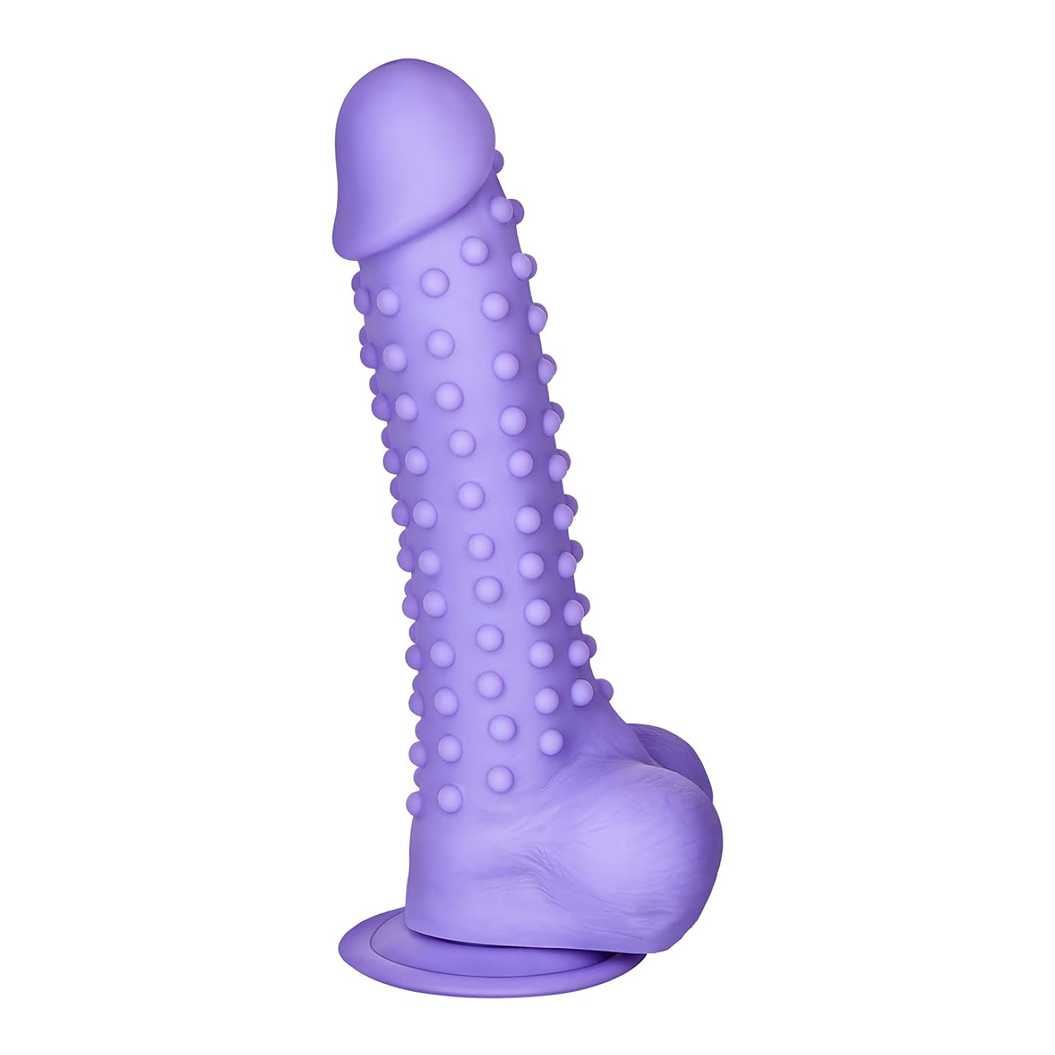 Bumpy Natural Dildo - Large G-Spot And Anal Dildo With Suction Cup