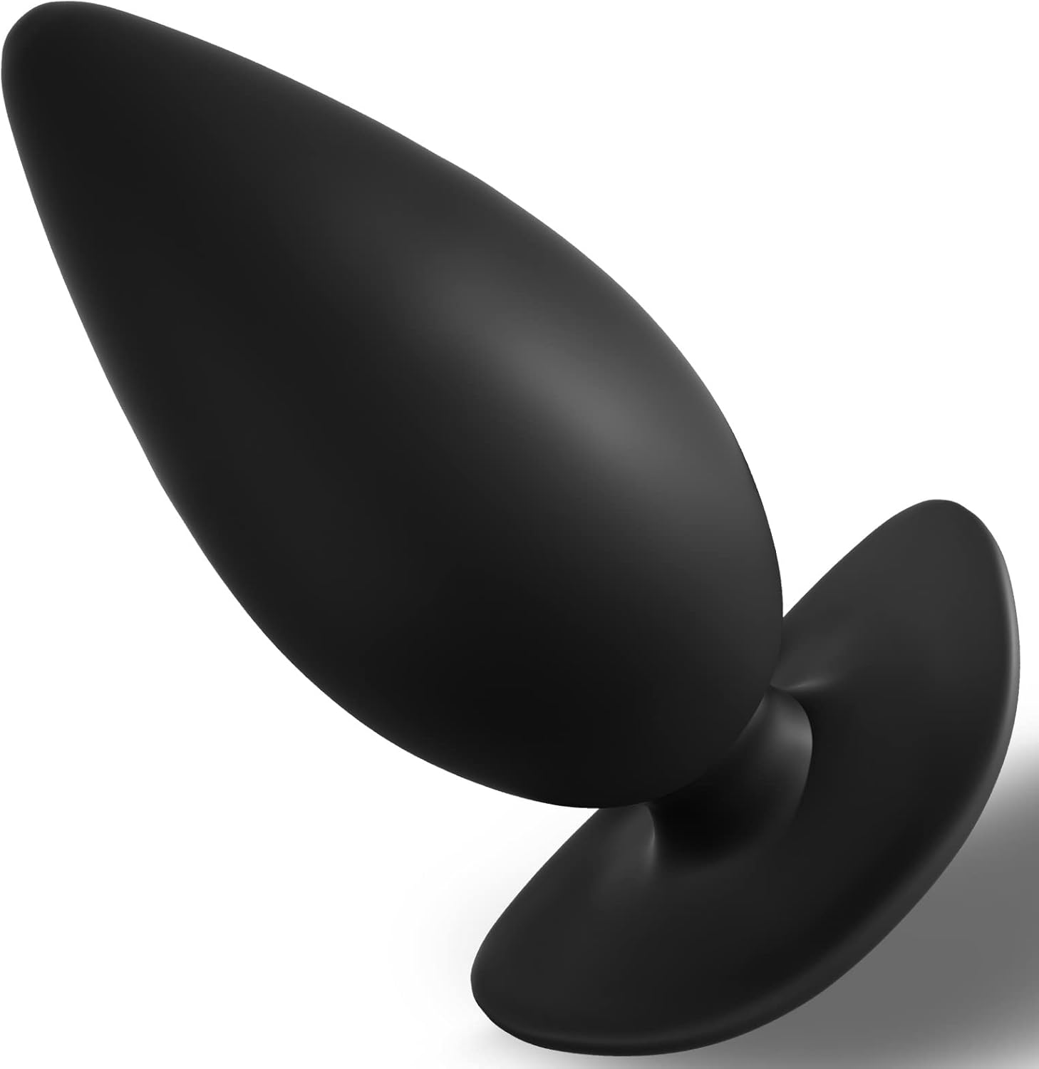 Anal Plug Butt Plug - Safe Curved Base, Prostate Massager, Dilator, Sex Toy for Women & Men (L)