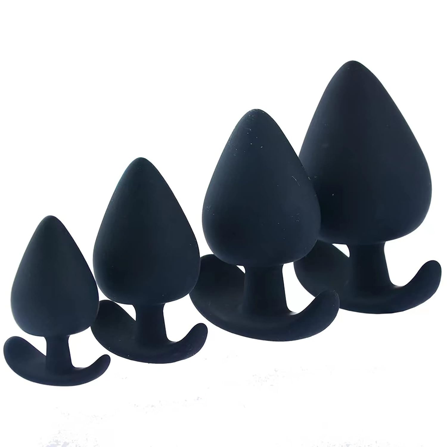 Anal Sex Trainer Sets - 4PCS Silicone Butt Plug Expanding Training Kit