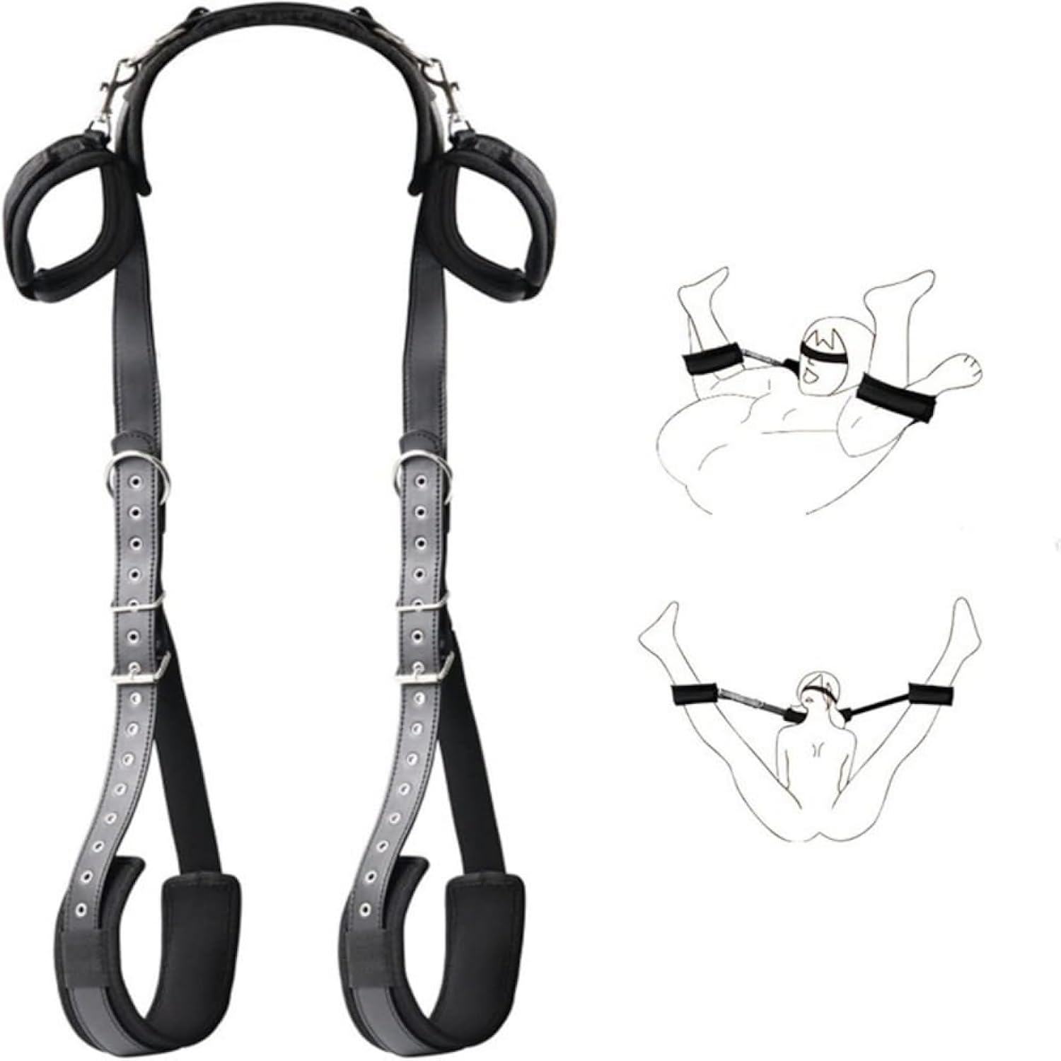 Bdsm Restraints Sex Strap Sex Toys 4Pc Bondage Restraints Set Fetish