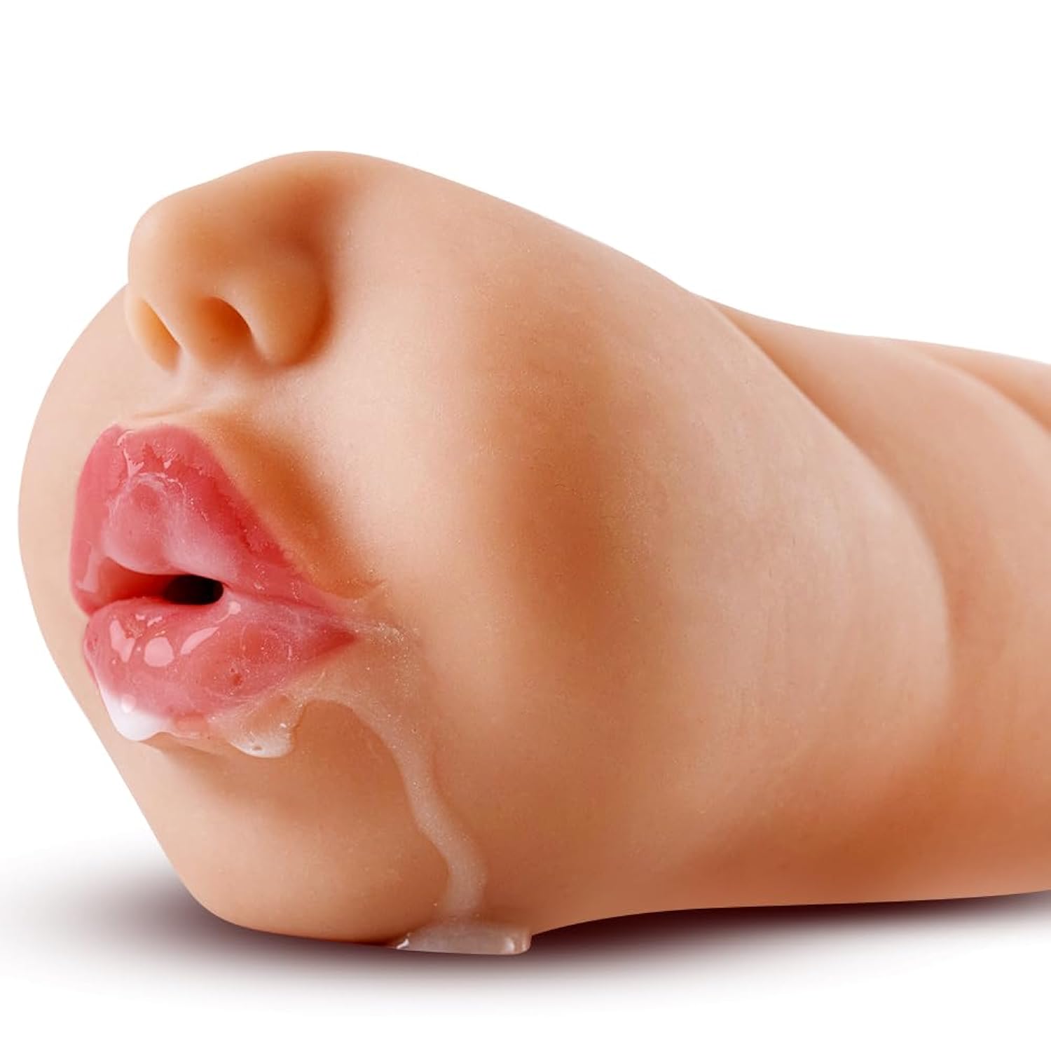 Oyiyeyiyo Realistic Mouth Male Masturbator, Deep Throat Pocket Pussy