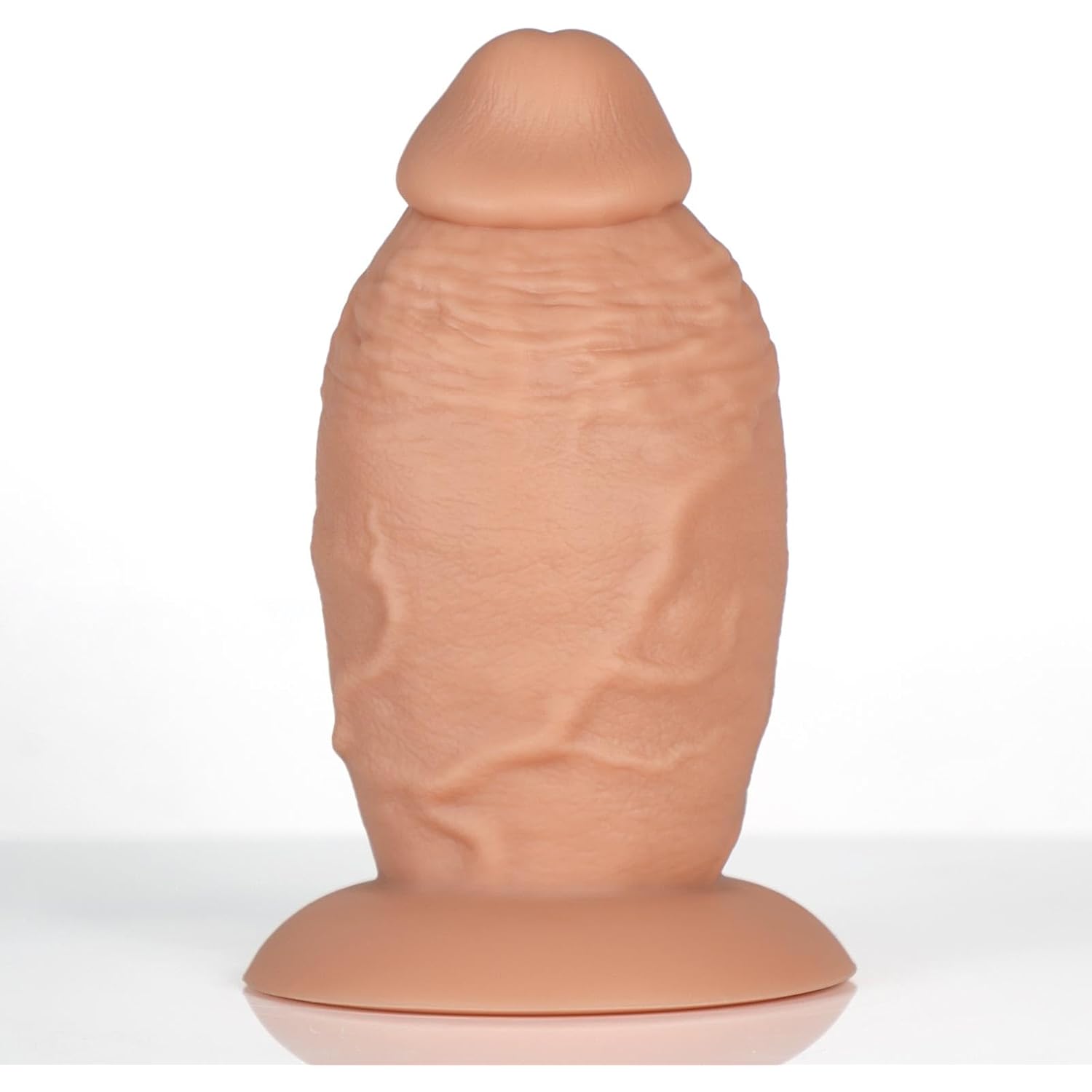 3.8'' Diameter Huge Thick Anal Dildo, 7.5-Inch Silicone Girth Dildo