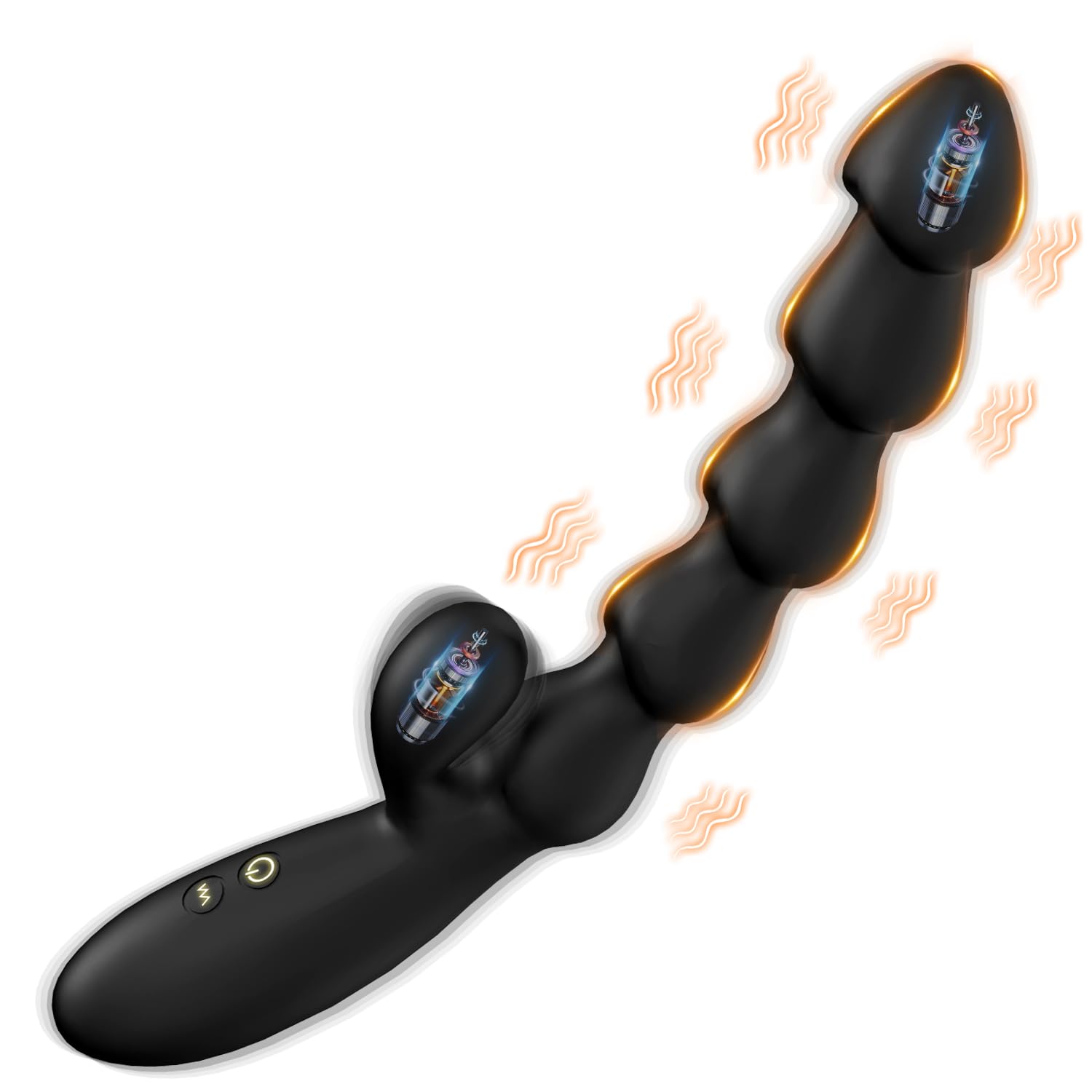 G Spot Dildo Vibrator Anal Beads, Prostate Massager & Clit Stimulator