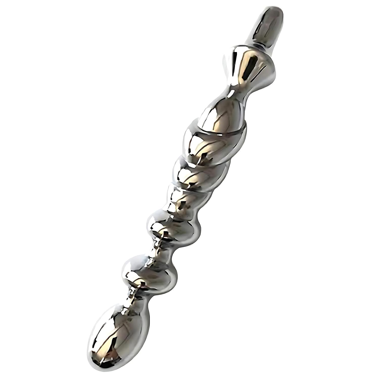 Double-Ended Dildo Pleasure Wand - Metal G-Spot Massage Dildo Anal