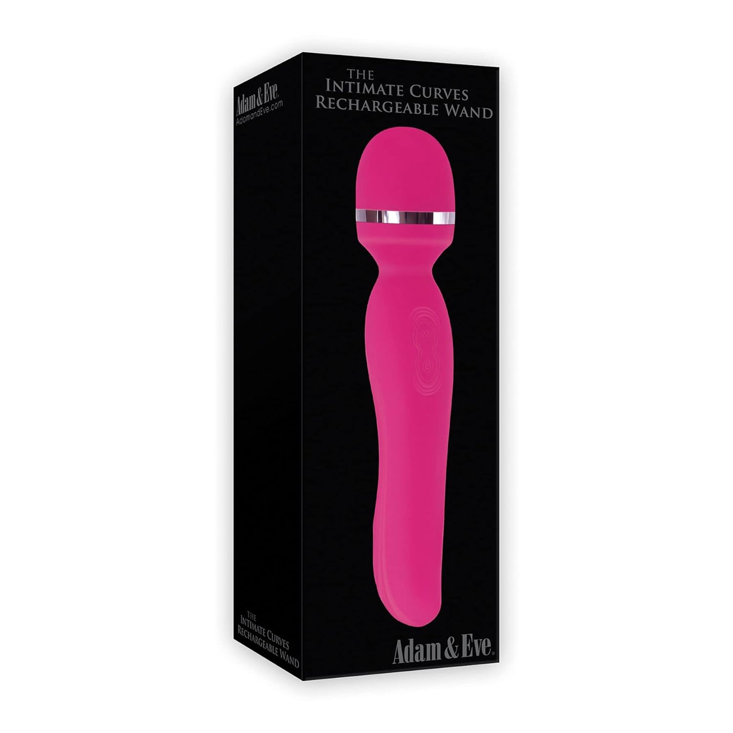 Intimate Curves Powerful Silicone Wand Massager - Waterproof Clitoral