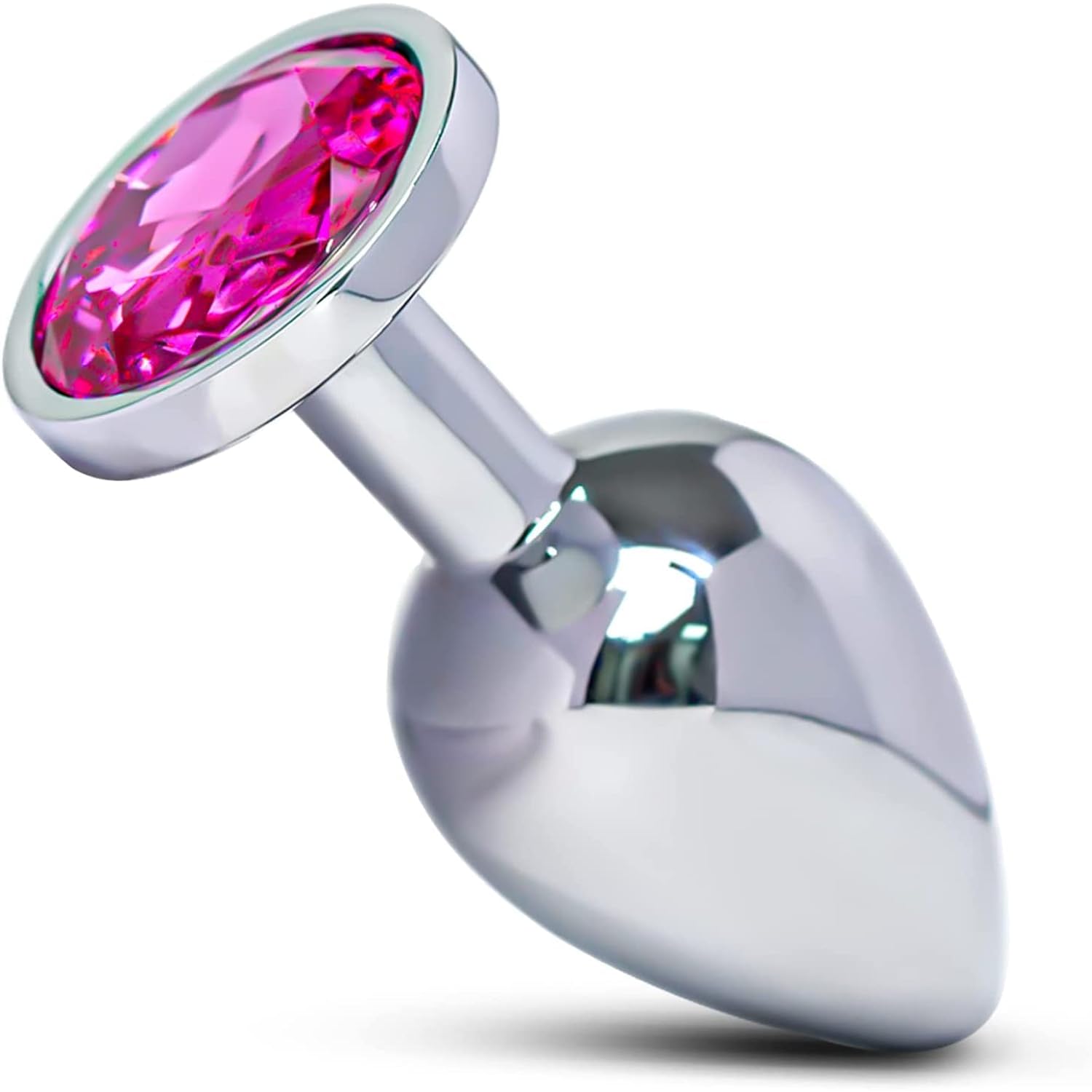 Jeweled Anal Plug Rose Sex Toy for Women Men Couples G Spot Anal Beads