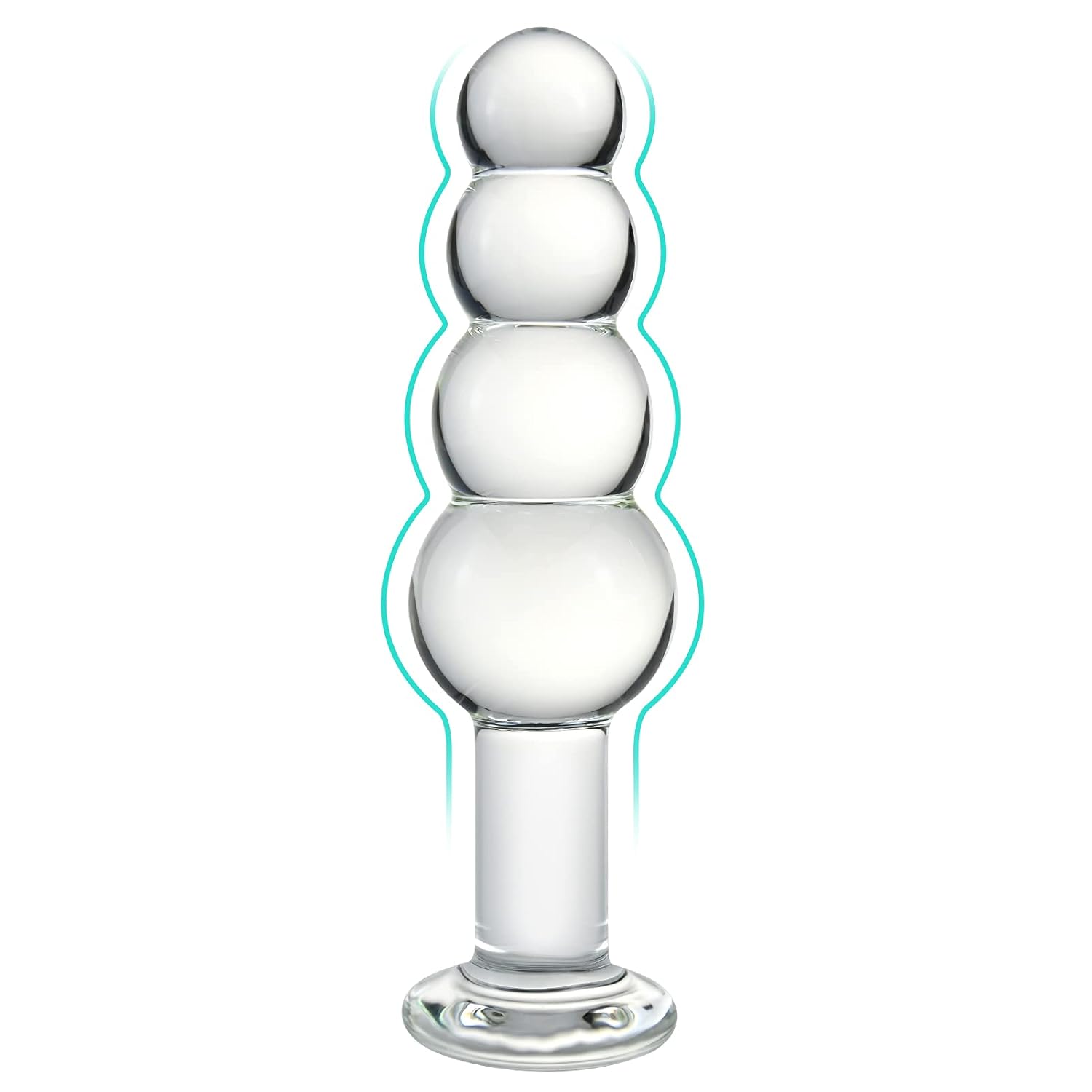 Crystal Dildo Butt Plugs Anal Beads Glass Pleasure Wand Anal Trainer