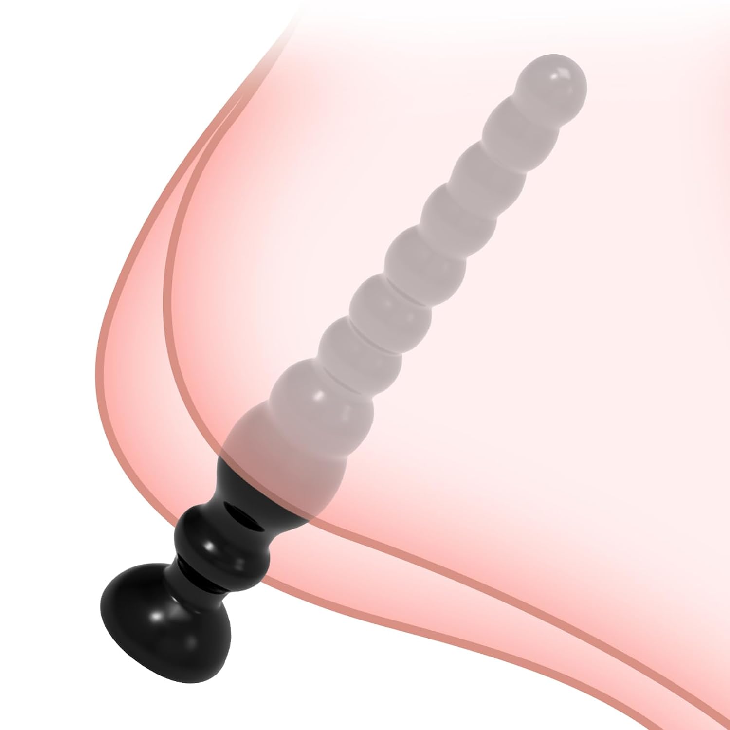 12.6 Inch Anal Beads Dildo - G-Spot & P-Spot Stimulation for Couples